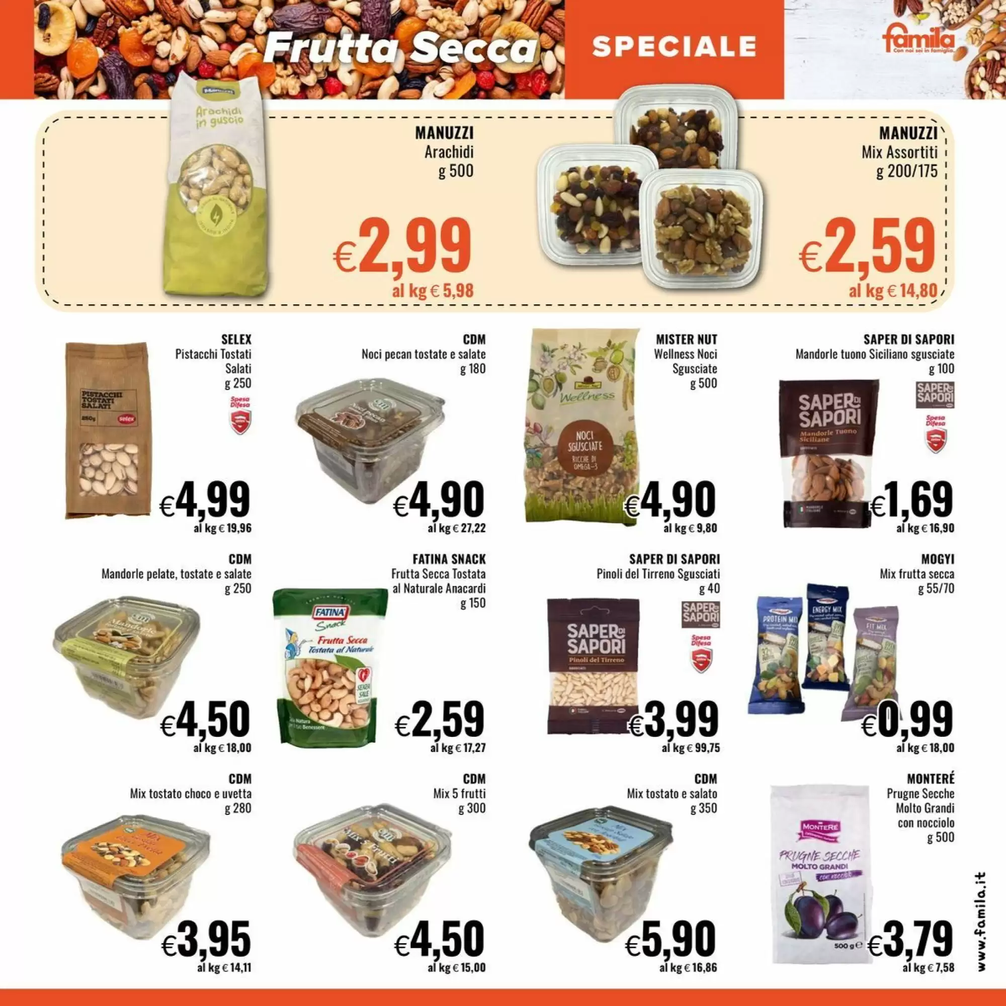 Volantino promozionale Famila  valide dal 15/10/2026 - Pagina 3.