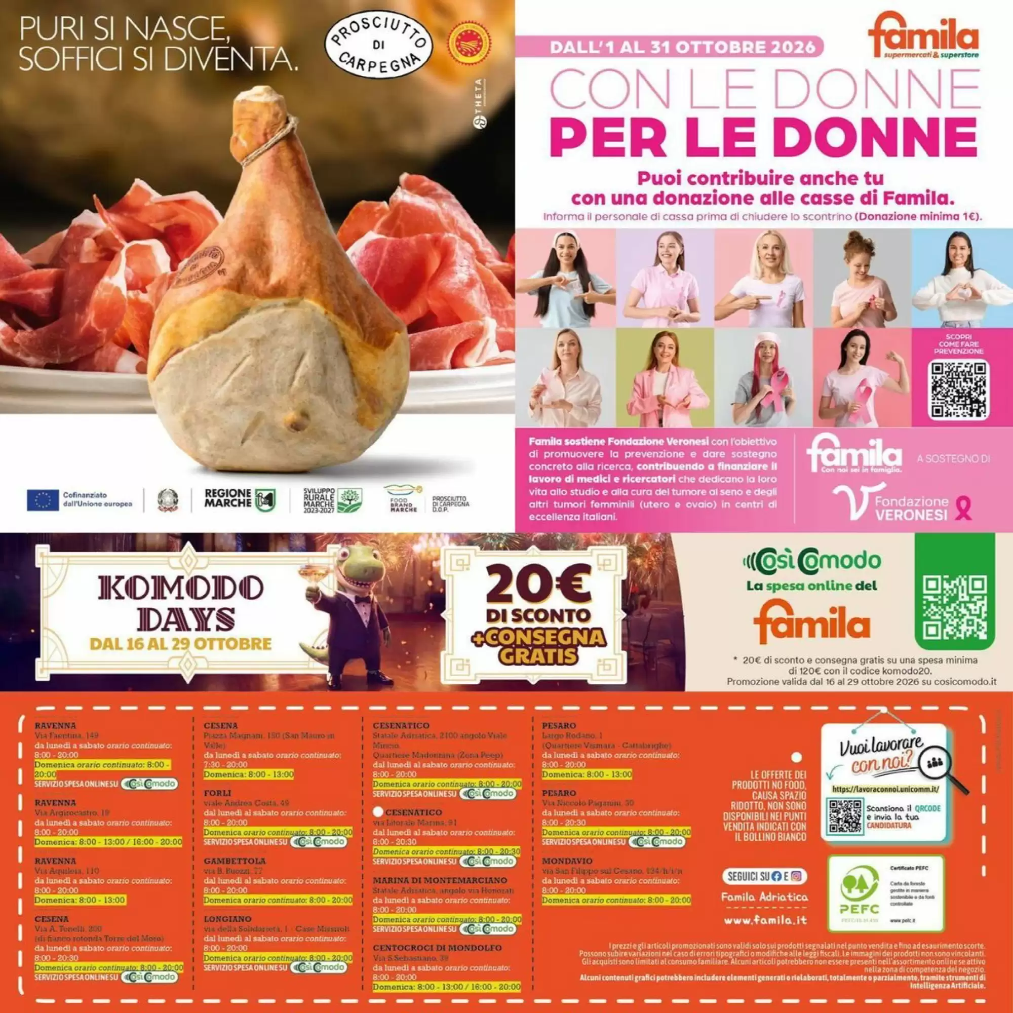 Volantino promozionale Famila  valide dal 15/10/2026 - Pagina 32.