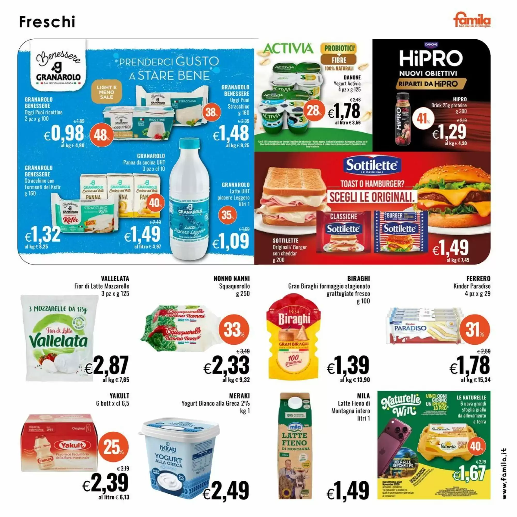 Volantino promozionale Famila  valide dal 15/10/2026 - Pagina 9.