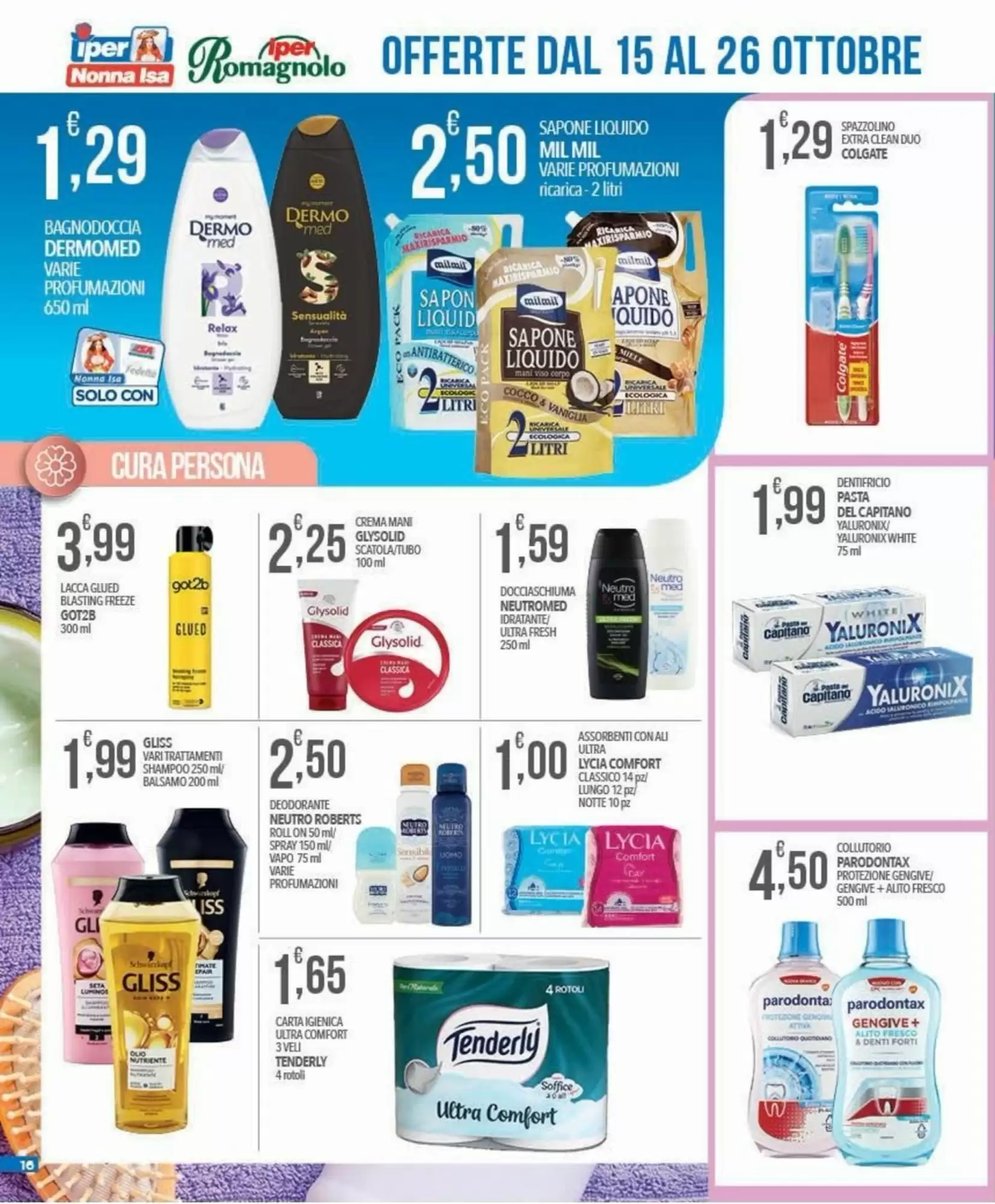 Volantino promozionale Iper Nonna Isa  valide dal 15/10/2026 - Pagina 16.
