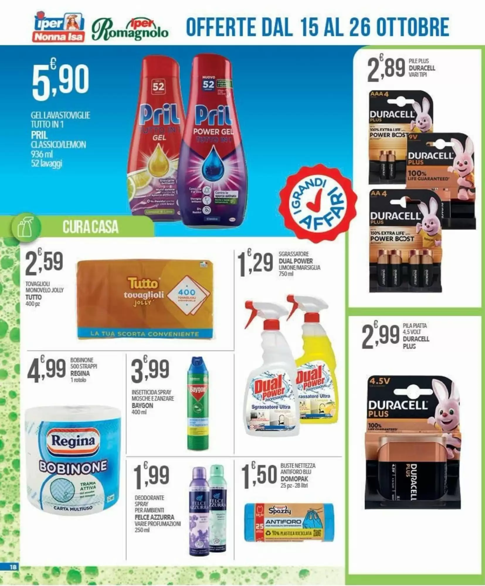 Volantino promozionale Iper Nonna Isa  valide dal 15/10/2026 - Pagina 18.