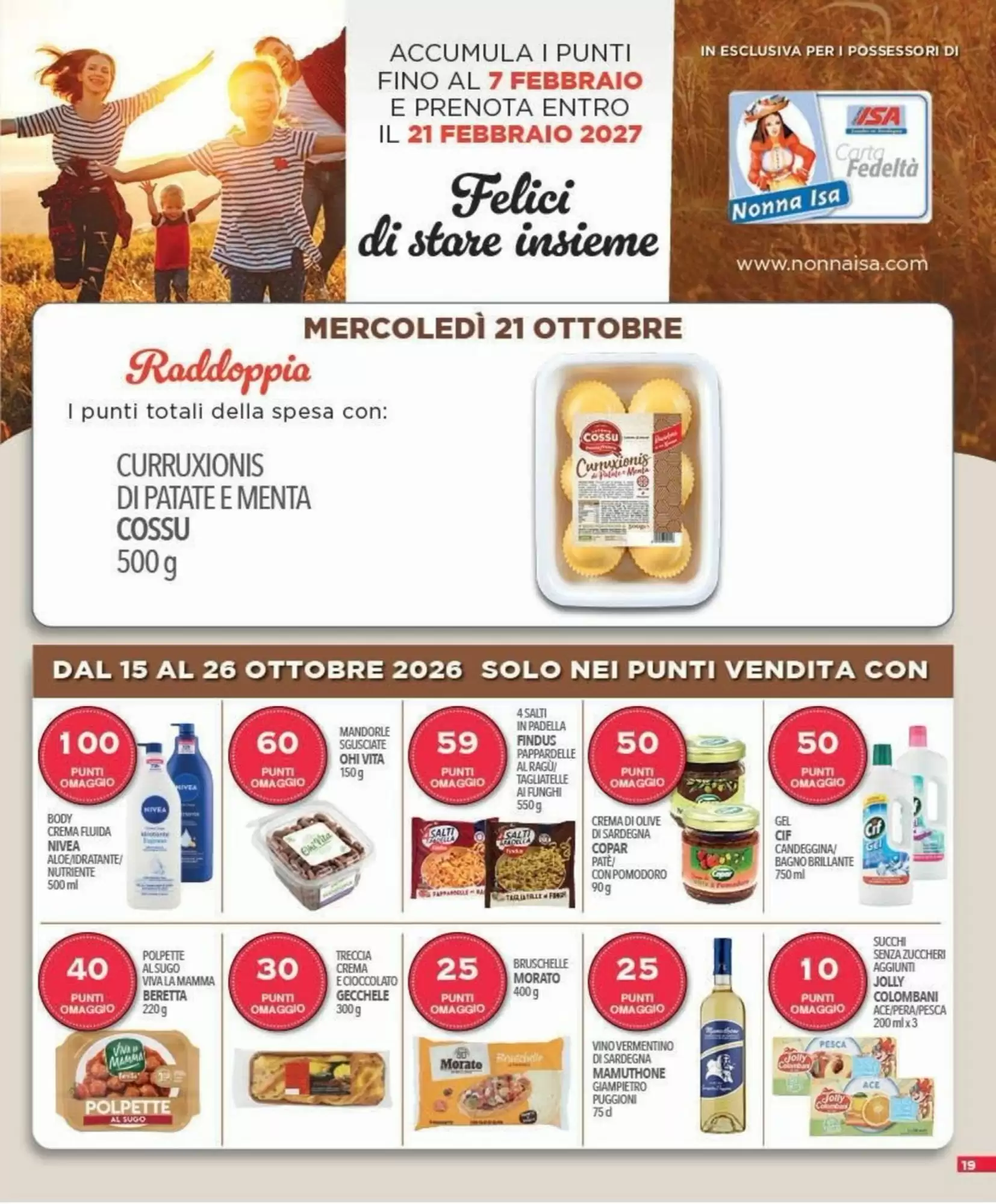 Volantino promozionale Iper Nonna Isa  valide dal 15/10/2026 - Pagina 19.