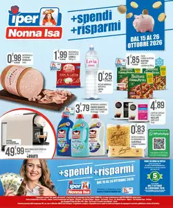 Volantino promozionale Iper Nonna Isa  valide dal 15/10/2026
