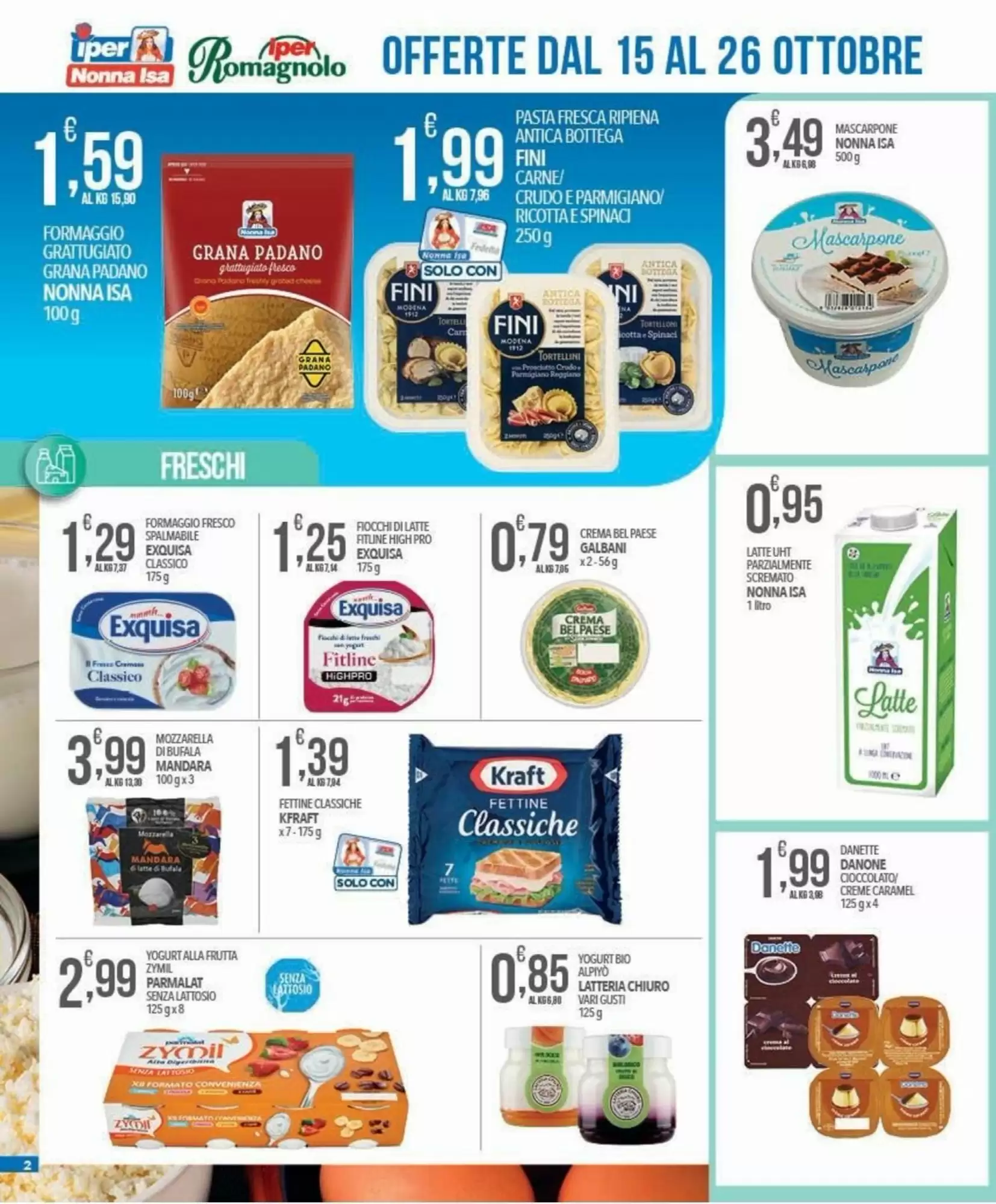 Volantino promozionale Iper Nonna Isa  valide dal 15/10/2026 - Pagina 2.