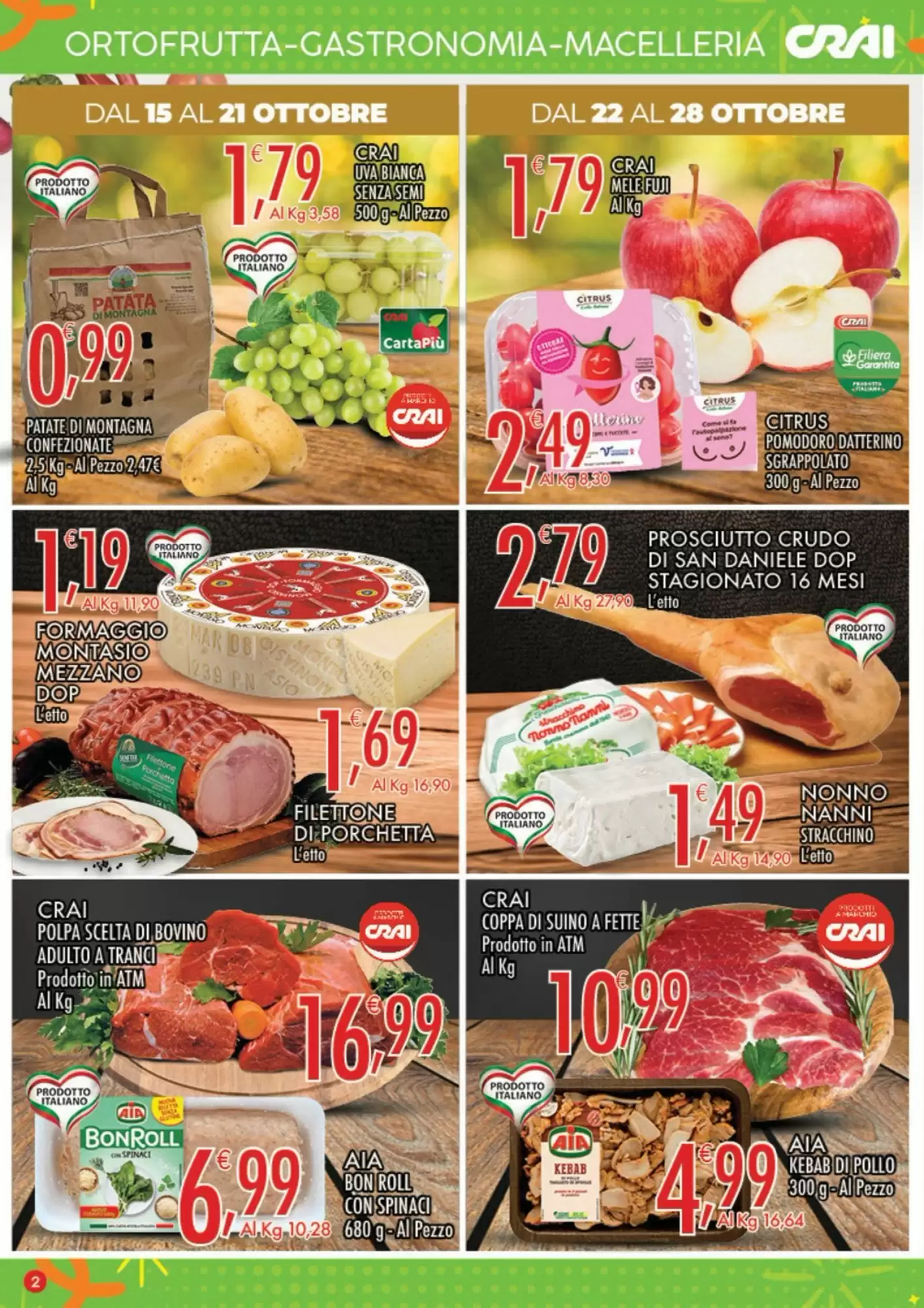 Volantino promozionale Crai  valide dal 15/10/2026 - Pagina 2.
