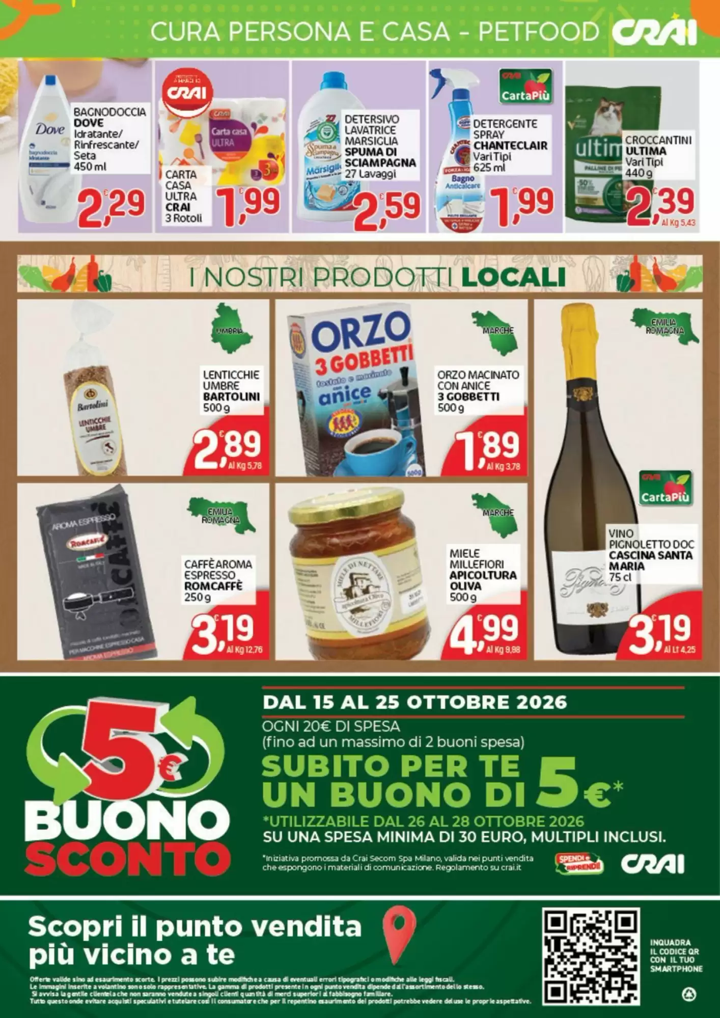 Volantino promozionale Crai  valide dal 15/10/2026 - Pagina 4.