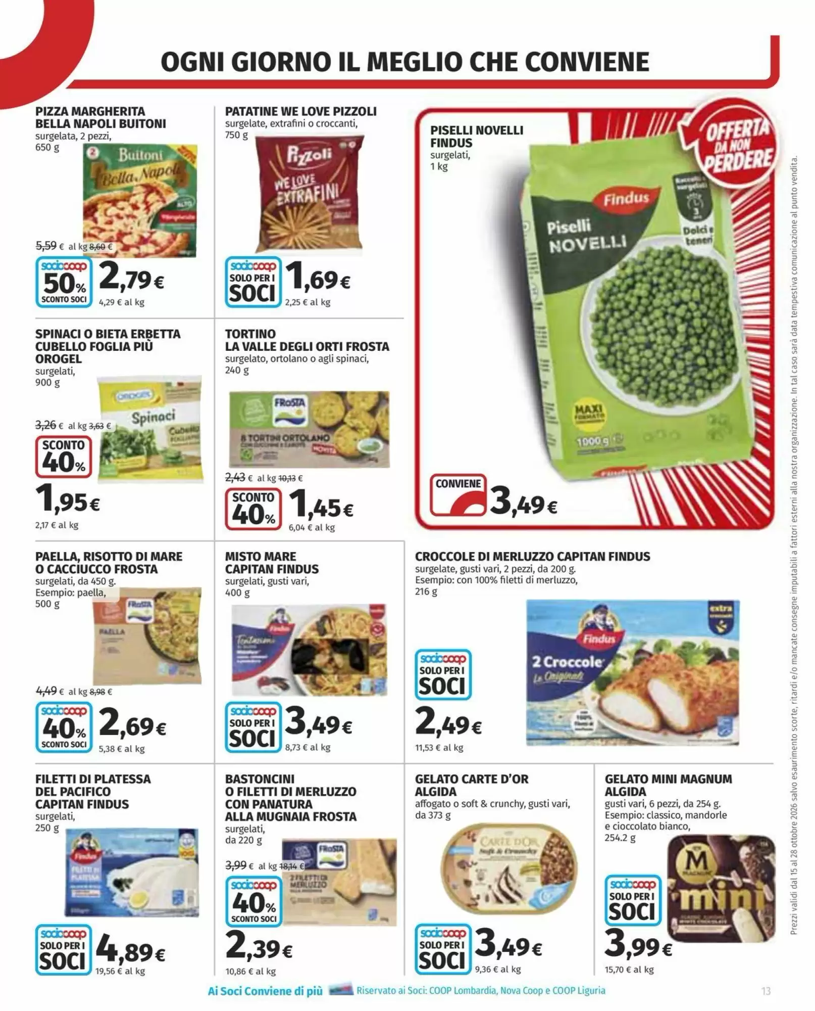 Volantino promozionale Coop Superstore  valide dal 15/10/2026 - Pagina 13.