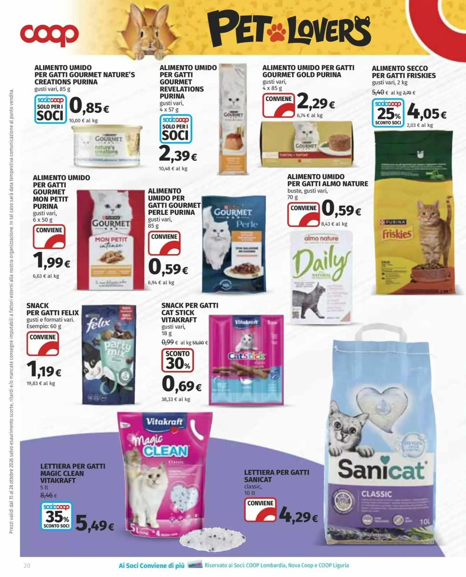 Volantino promozionale Coop Superstore  valide dal 15/10/2026 - Pagina 20.