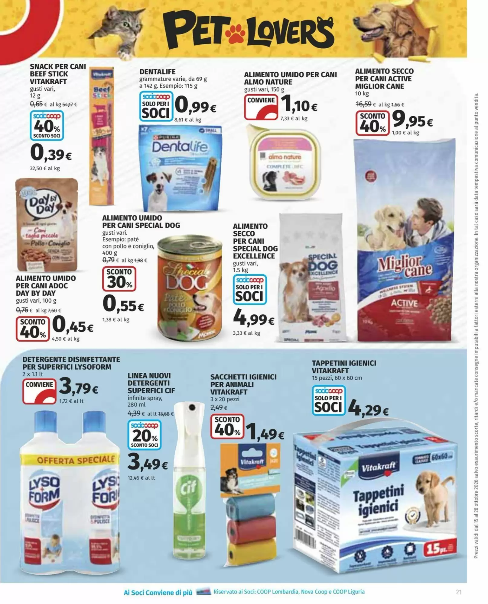 Volantino promozionale Coop Superstore  valide dal 15/10/2026 - Pagina 21.
