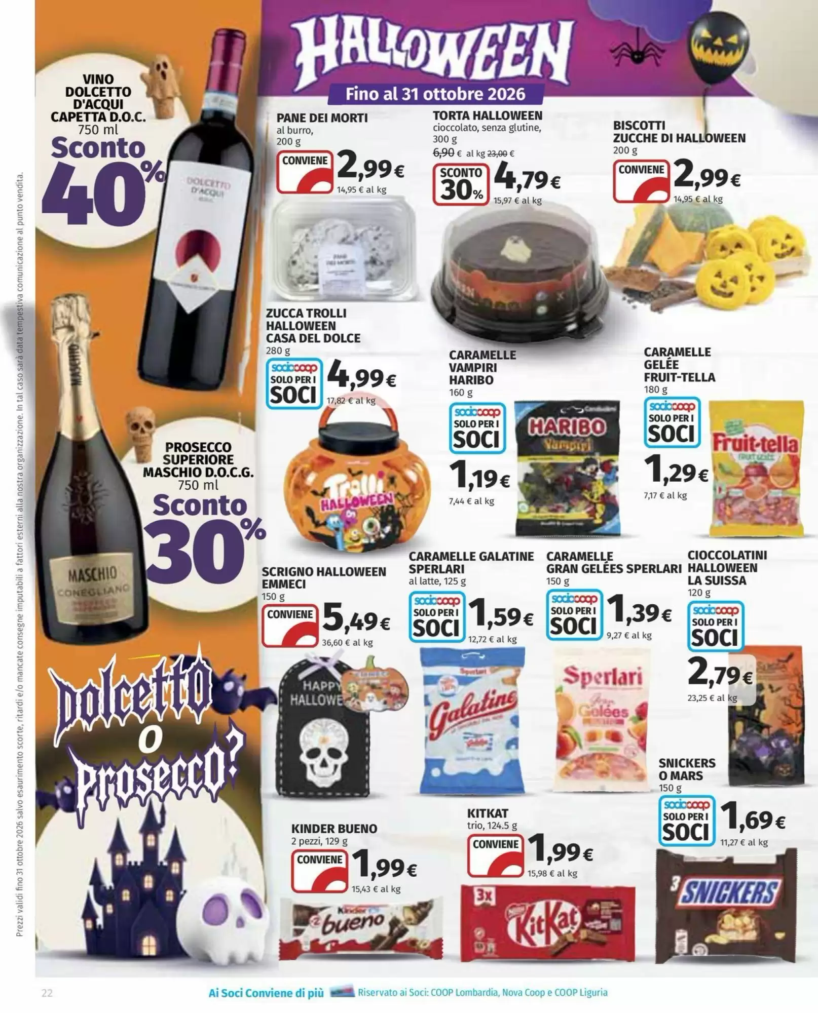 Volantino promozionale Coop Superstore  valide dal 15/10/2026 - Pagina 22.