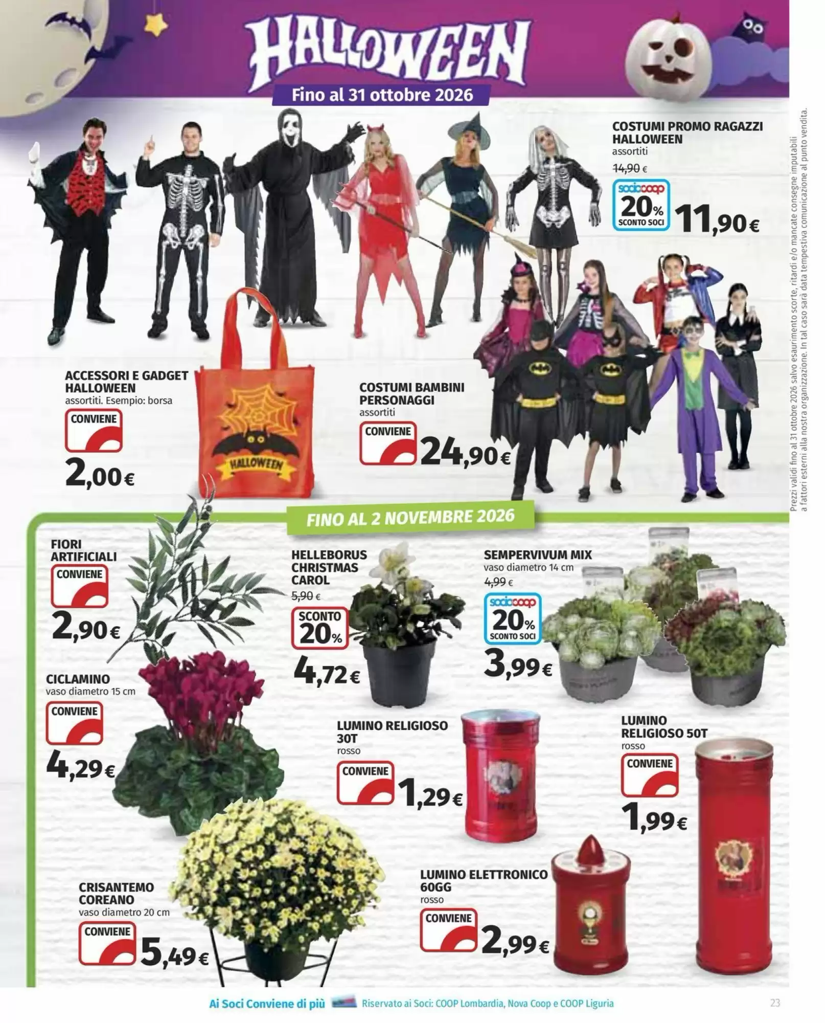Volantino promozionale Coop Superstore  valide dal 15/10/2026 - Pagina 23.
