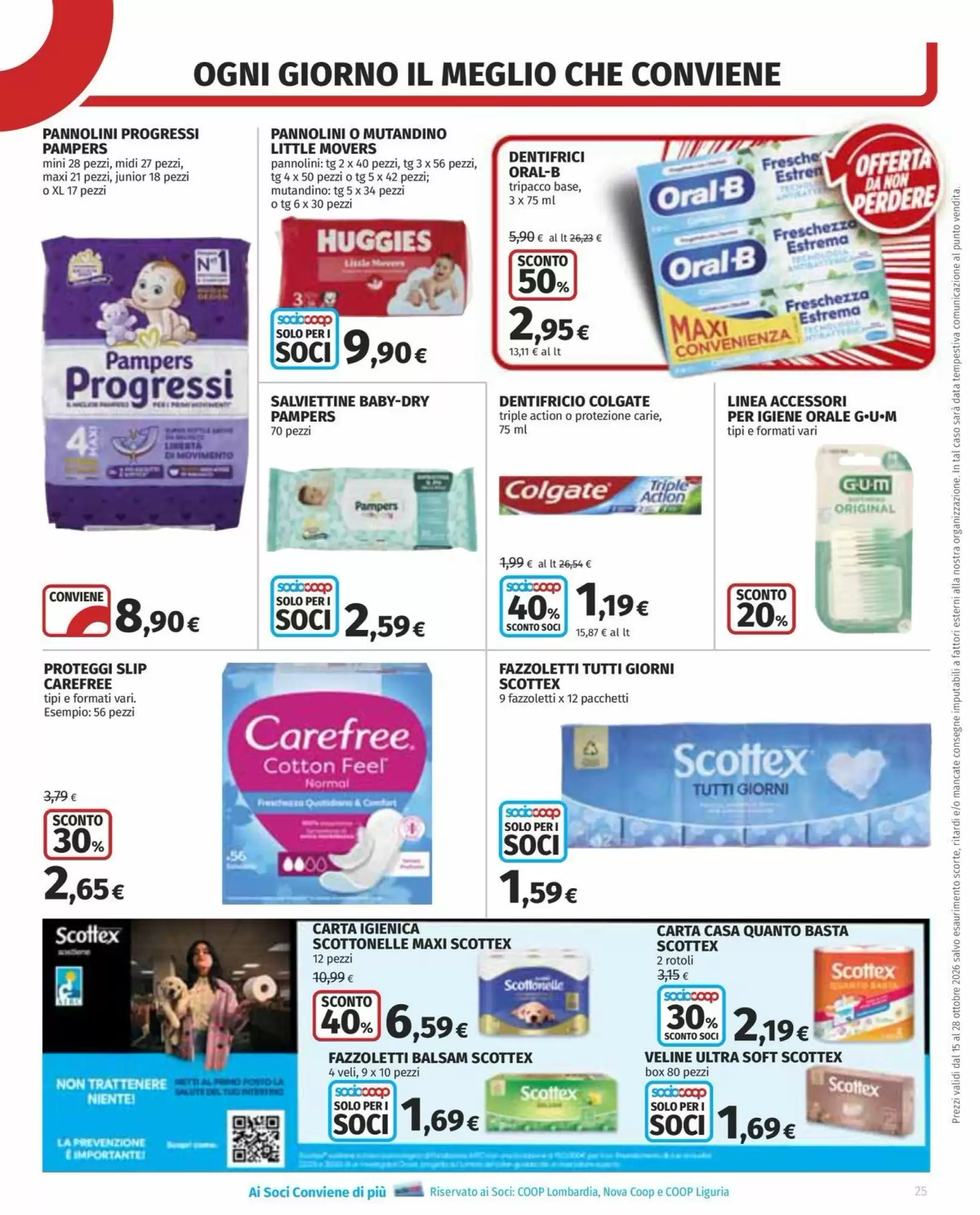 Volantino promozionale Coop Superstore  valide dal 15/10/2026 - Pagina 25.