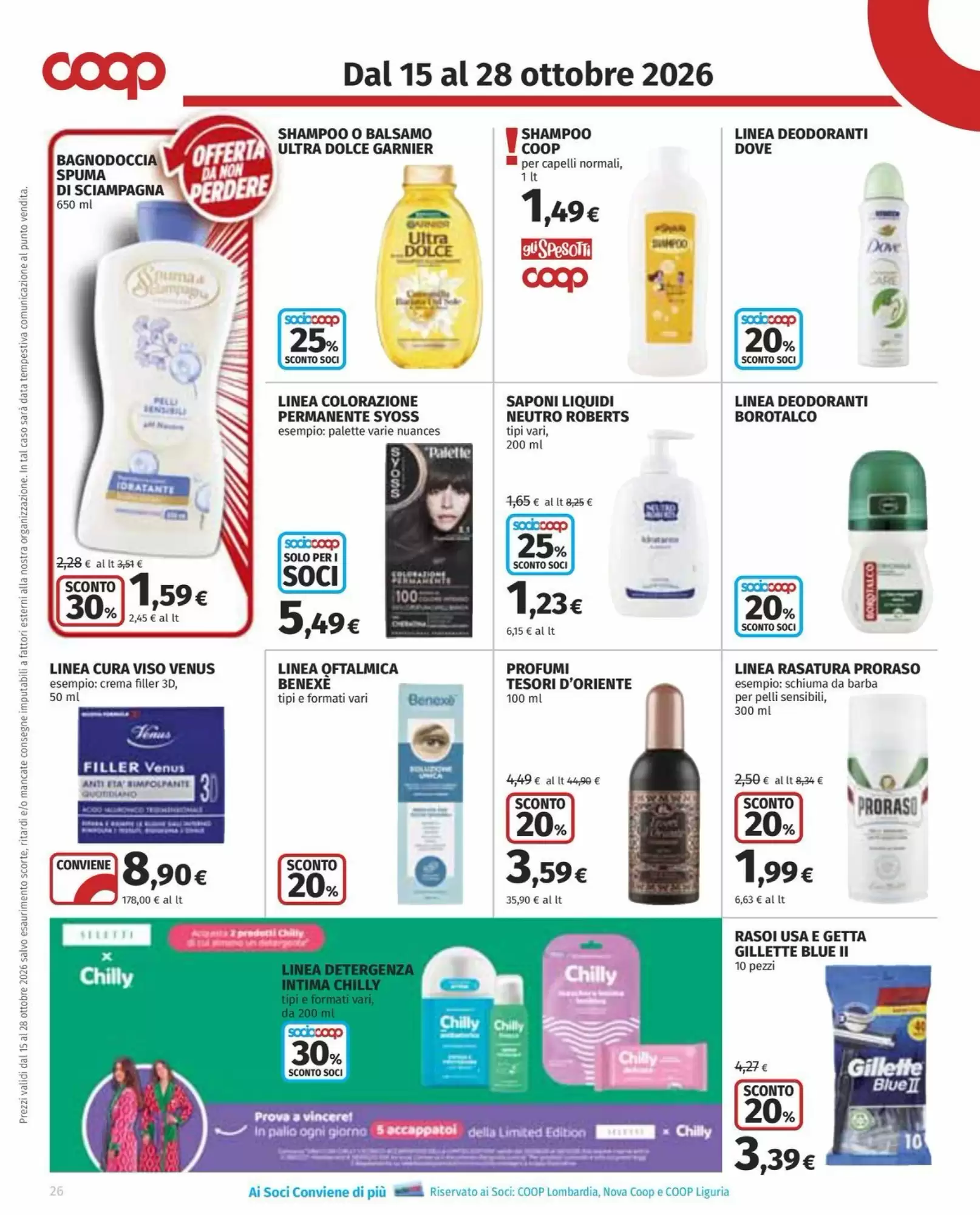 Volantino promozionale Coop Superstore  valide dal 15/10/2026 - Pagina 26.