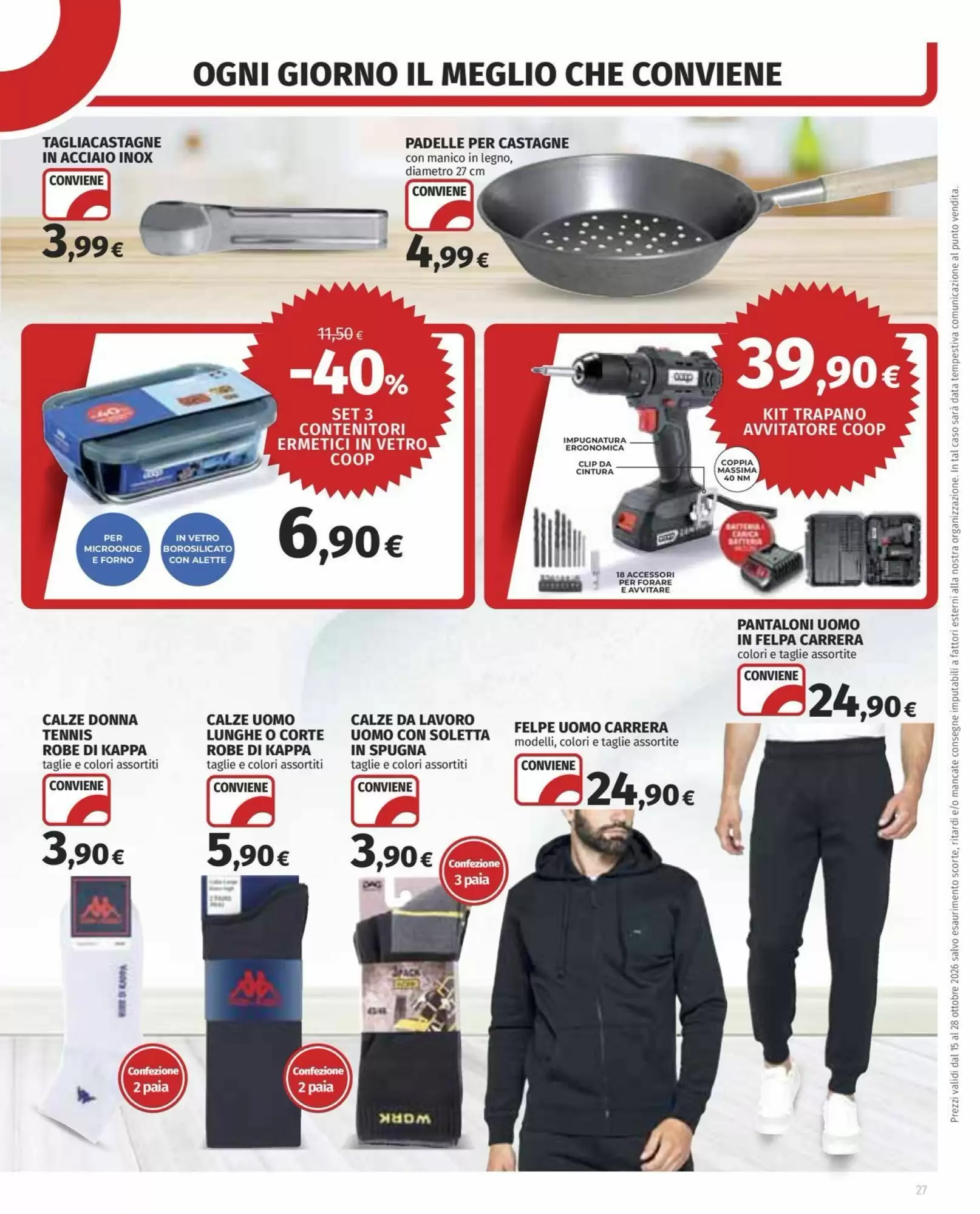 Volantino promozionale Coop Superstore  valide dal 15/10/2026 - Pagina 27.