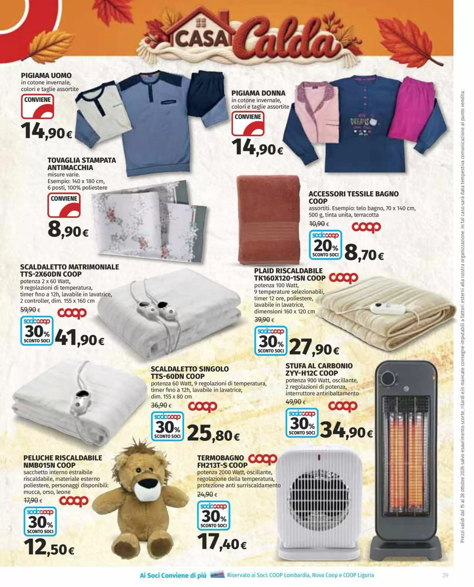 Volantino promozionale Coop Superstore  valide dal 15/10/2026 - Pagina 29.