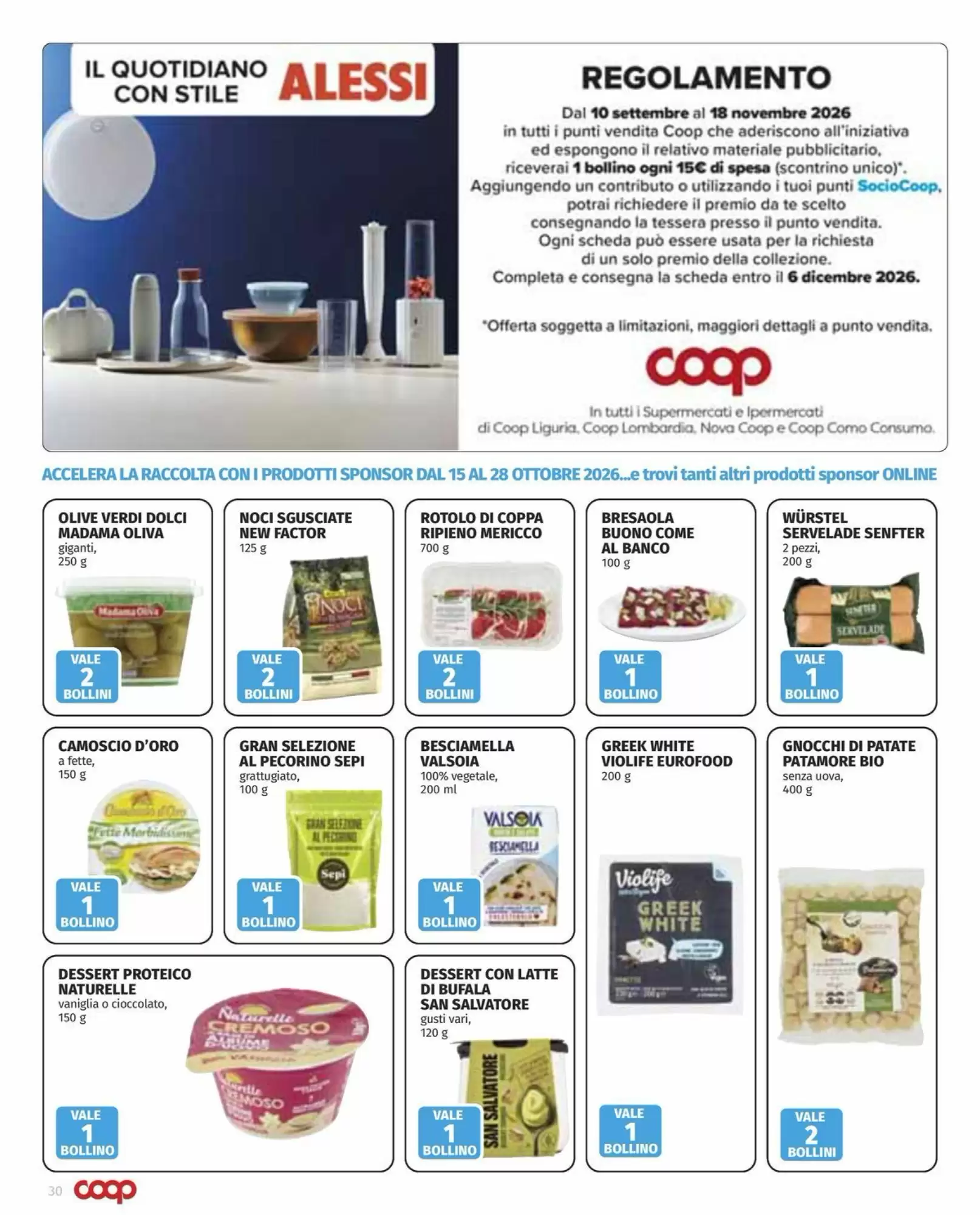 Volantino promozionale Coop Superstore  valide dal 15/10/2026 - Pagina 30.