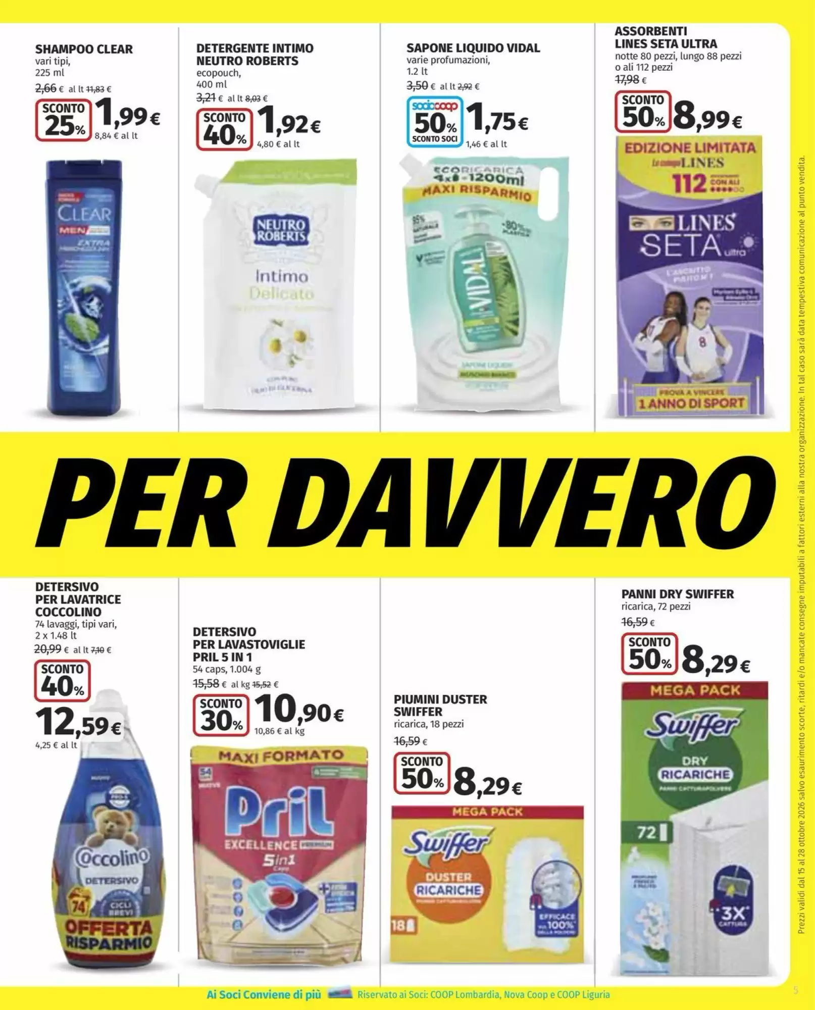 Volantino promozionale Coop Superstore  valide dal 15/10/2026 - Pagina 5.