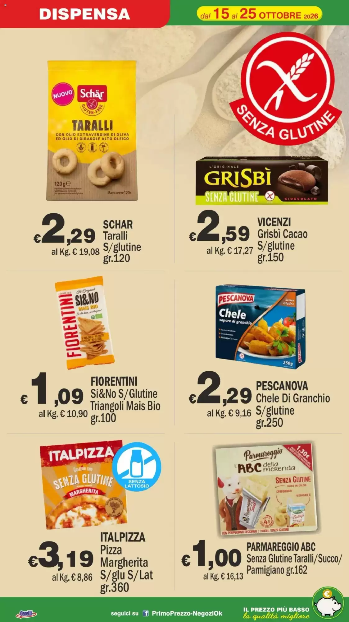 Volantino promozionale Primo Prezzo  valide dal 15/10/2026 - Pagina 20.
