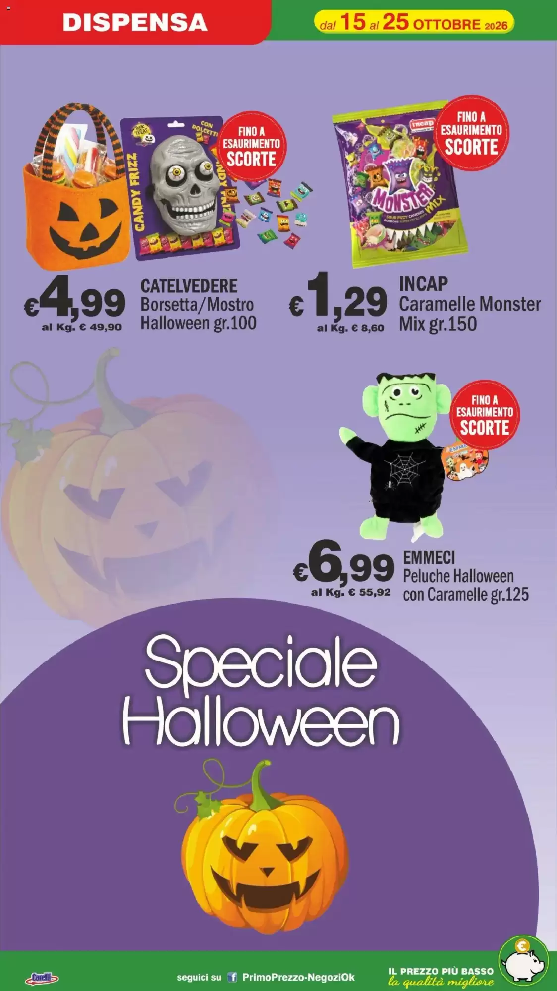 Volantino promozionale Primo Prezzo  valide dal 15/10/2026 - Pagina 21.