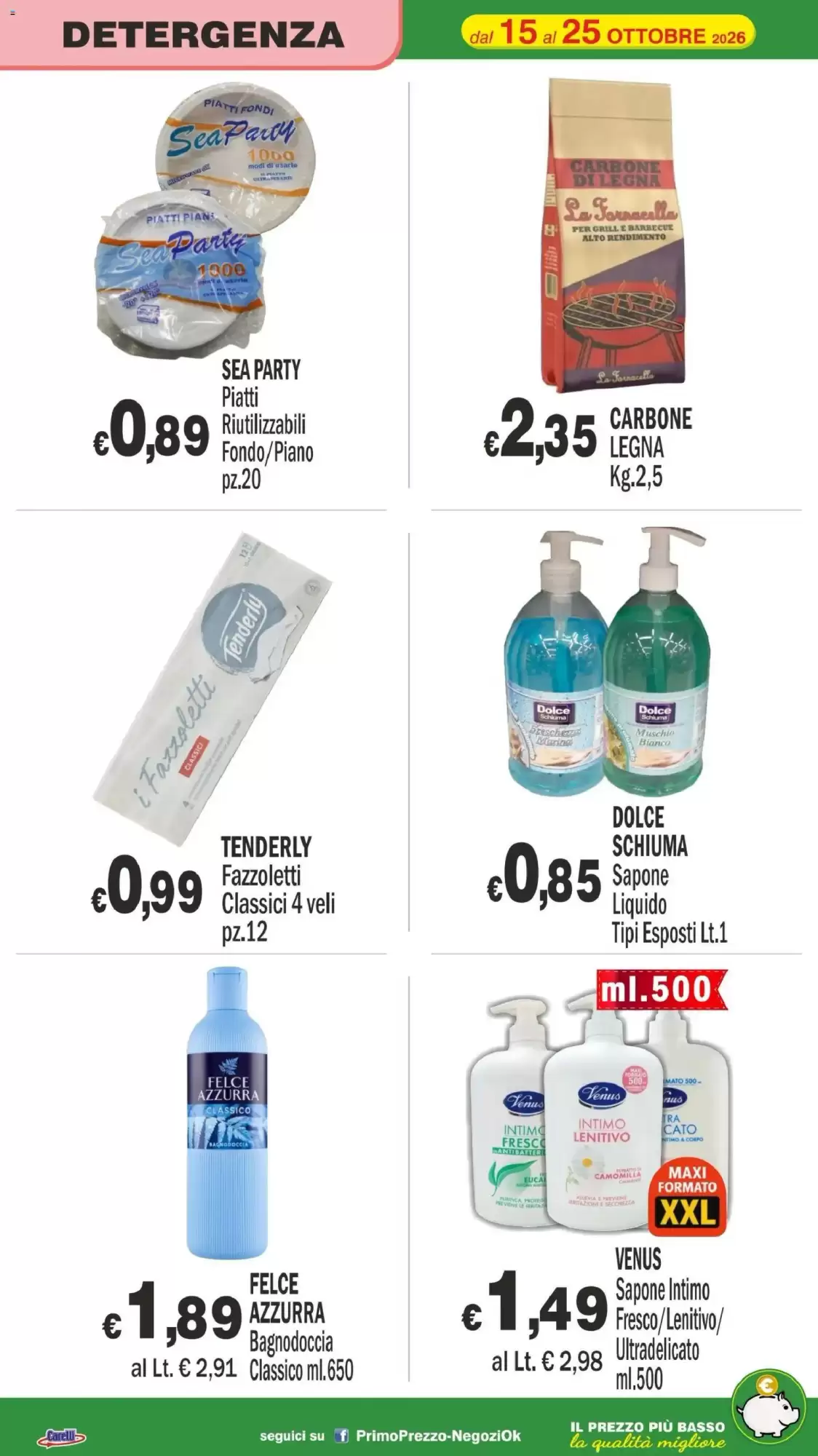 Volantino promozionale Primo Prezzo  valide dal 15/10/2026 - Pagina 27.