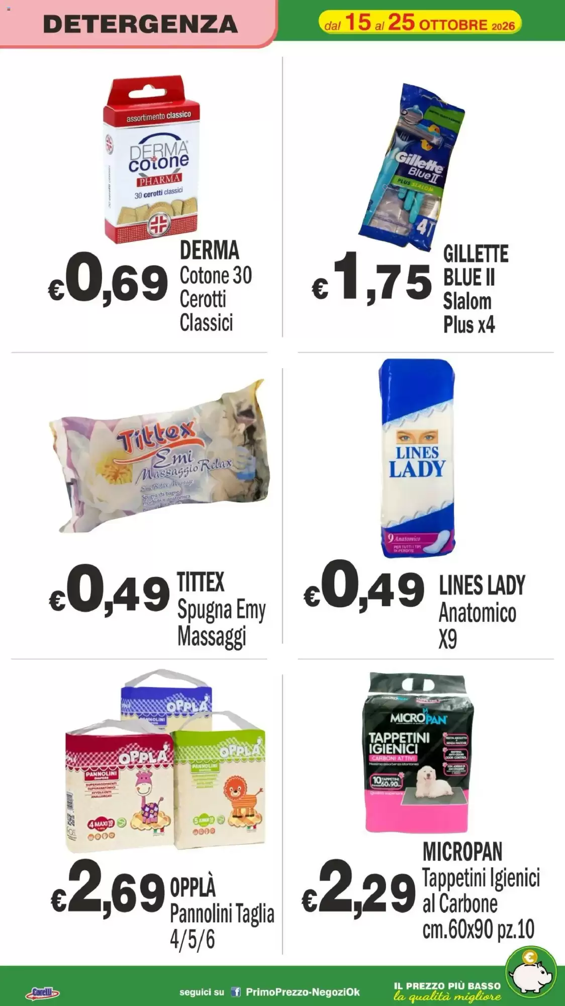 Volantino promozionale Primo Prezzo  valide dal 15/10/2026 - Pagina 30.