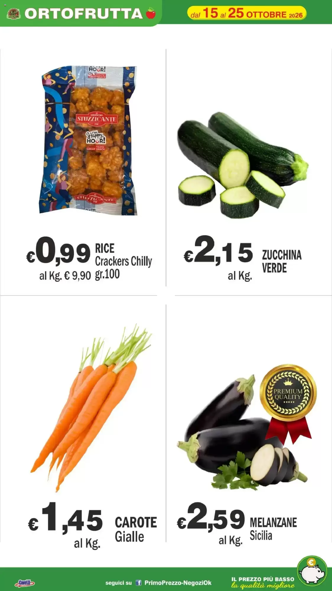 Volantino promozionale Primo Prezzo  valide dal 15/10/2026 - Pagina 34.
