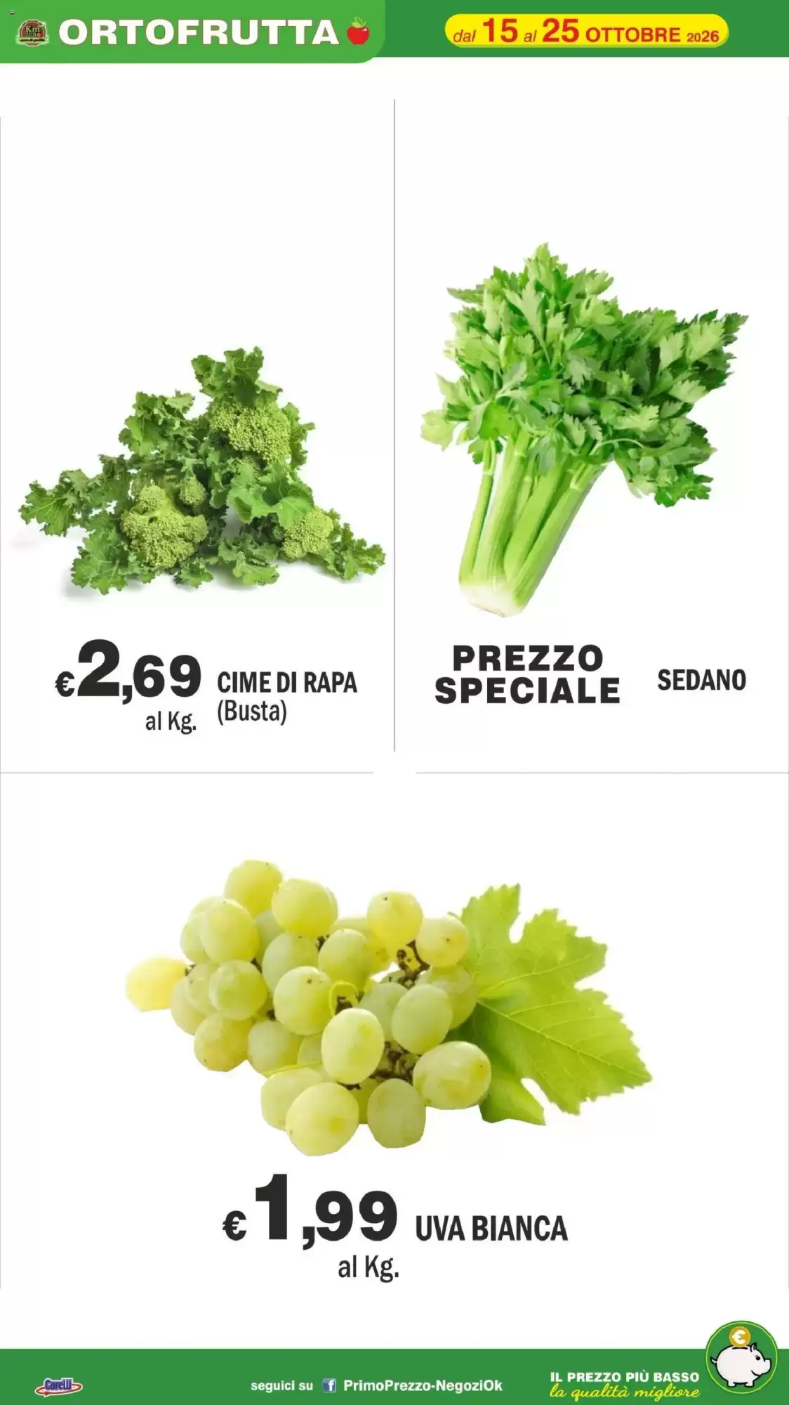 Volantino promozionale Primo Prezzo  valide dal 15/10/2026 - Pagina 37.