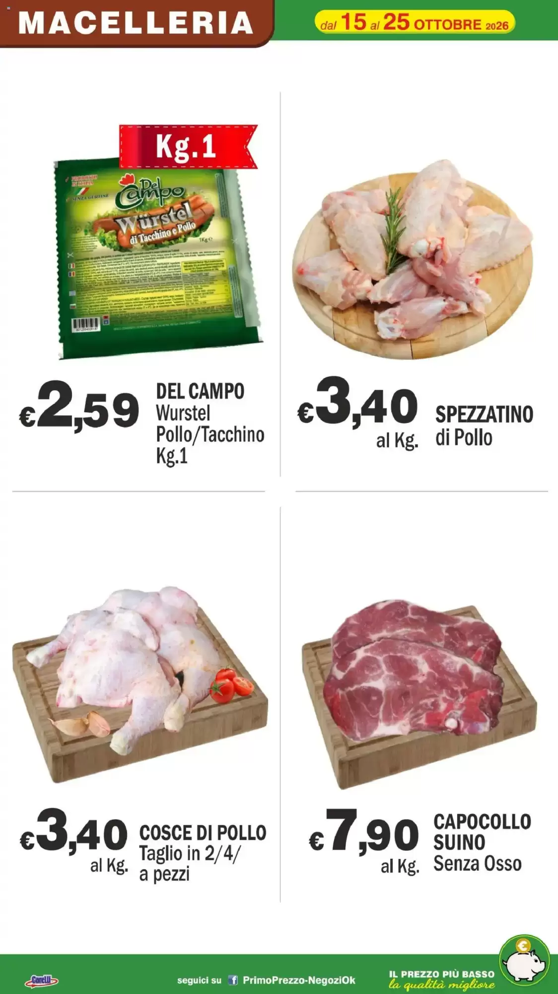 Volantino promozionale Primo Prezzo  valide dal 15/10/2026 - Pagina 39.