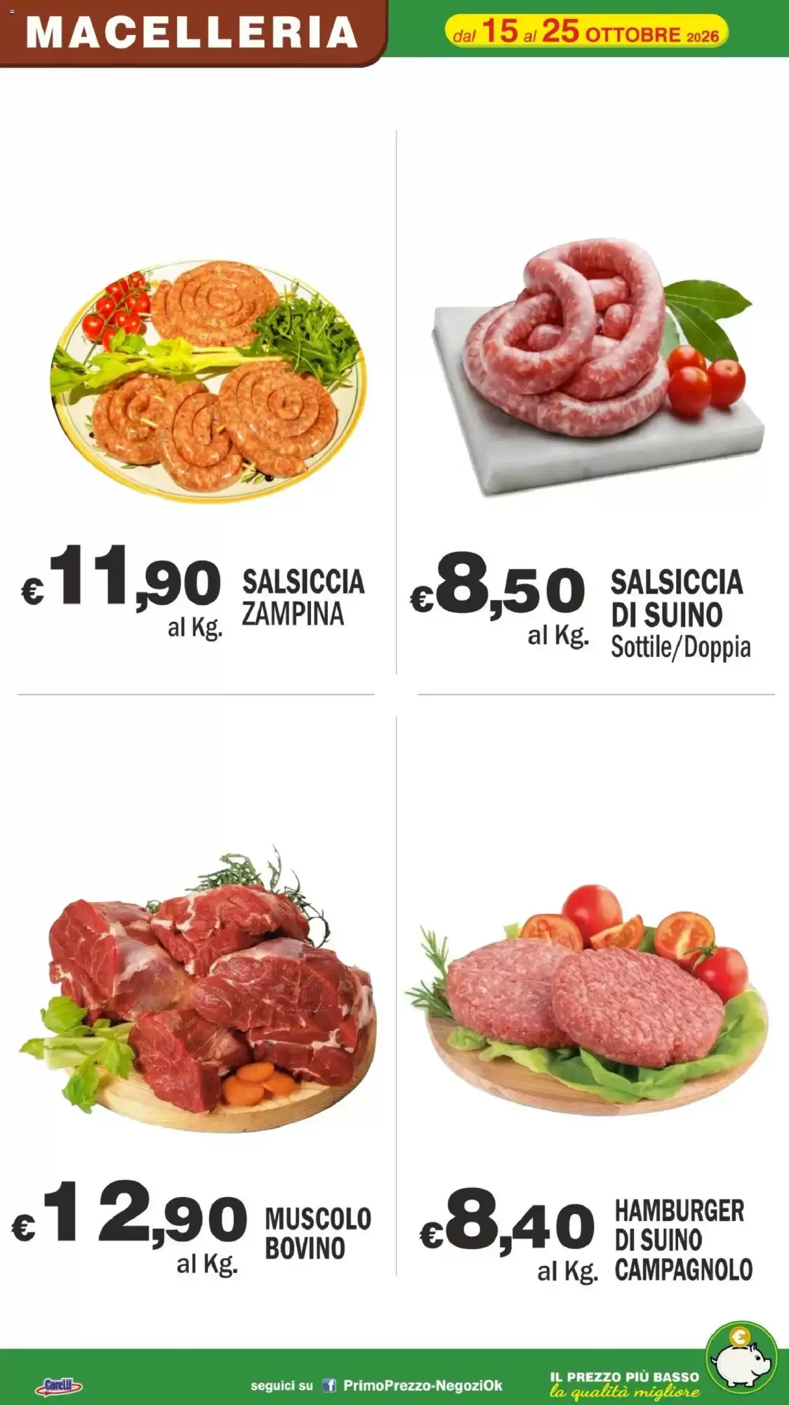 Volantino promozionale Primo Prezzo  valide dal 15/10/2026 - Pagina 40.