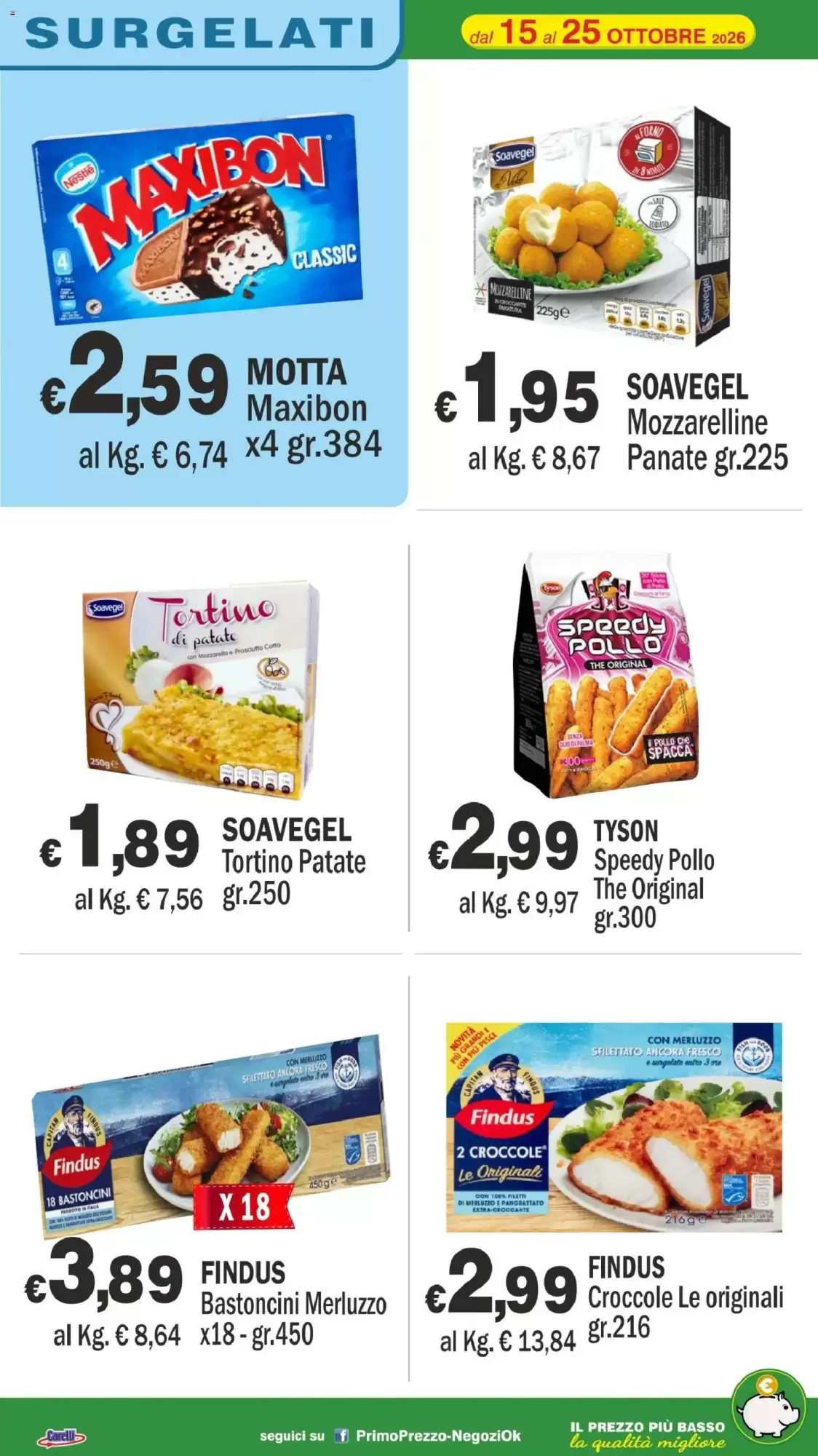 Volantino promozionale Primo Prezzo  valide dal 15/10/2026 - Pagina 42.