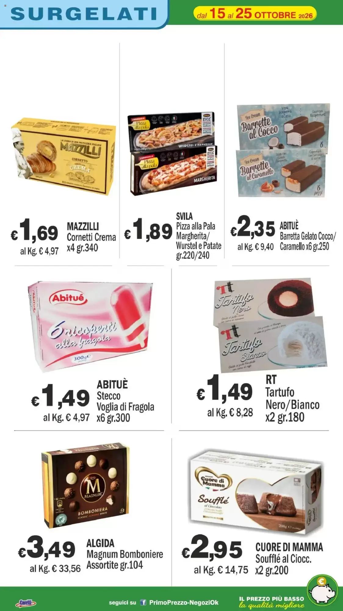 Volantino promozionale Primo Prezzo  valide dal 15/10/2026 - Pagina 43.