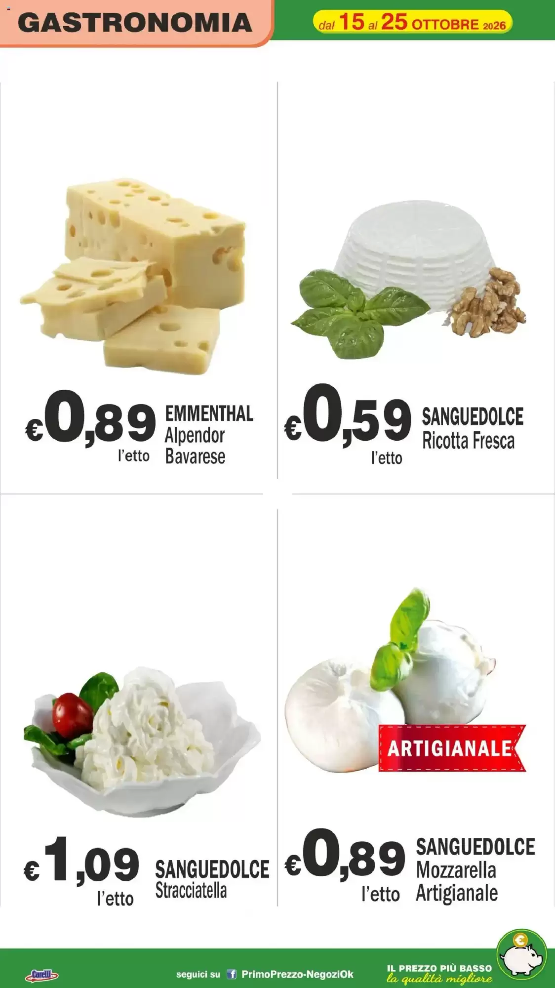 Volantino promozionale Primo Prezzo  valide dal 15/10/2026 - Pagina 47.