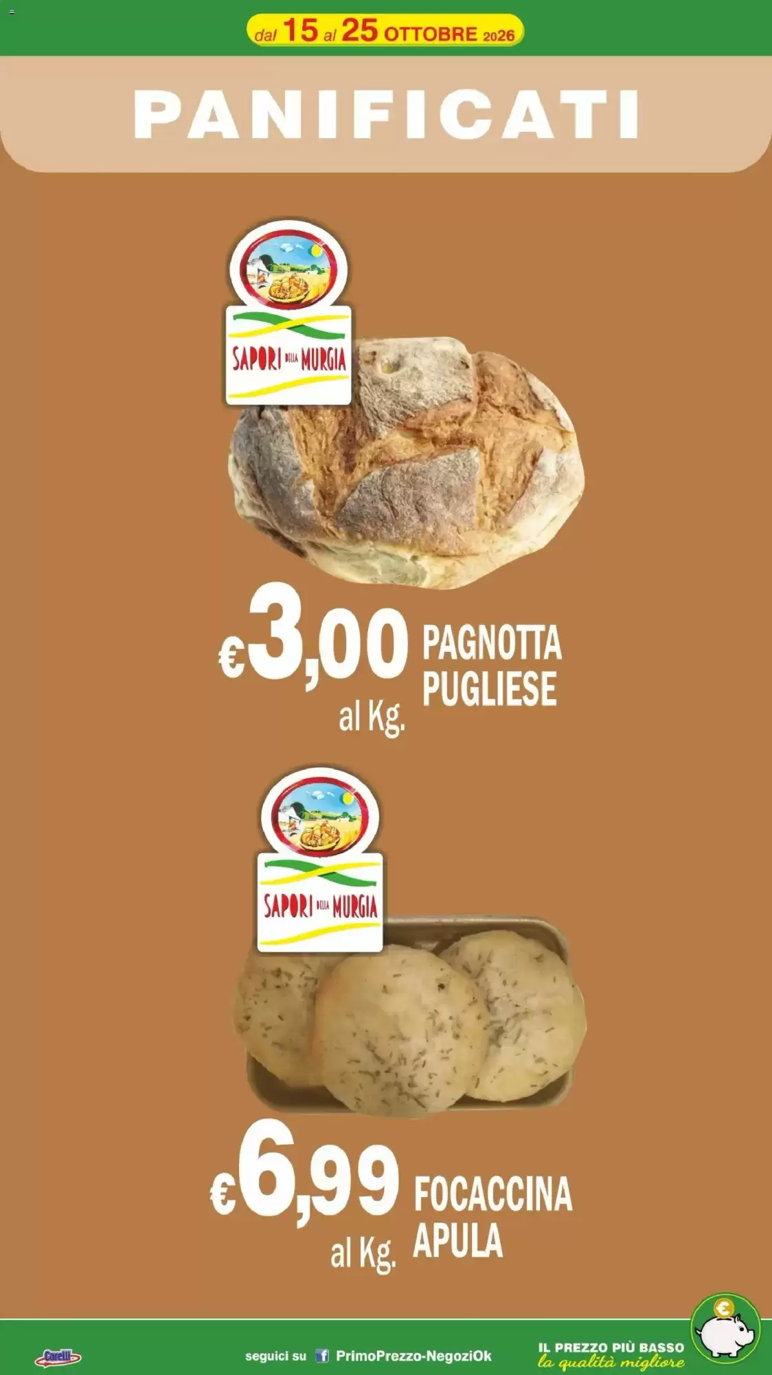 Volantino promozionale Primo Prezzo  valide dal 15/10/2026 - Pagina 49.