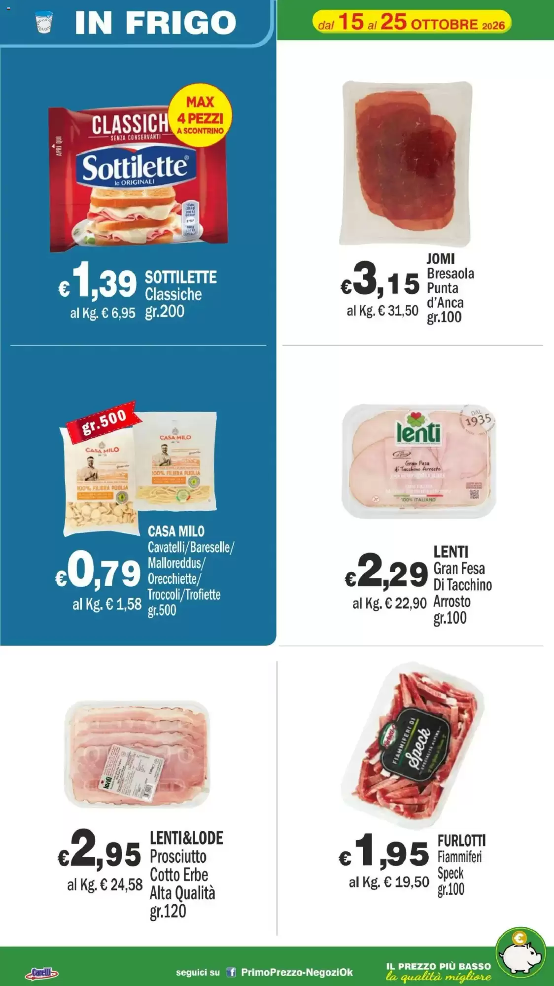 Volantino promozionale Primo Prezzo  valide dal 15/10/2026 - Pagina 52.
