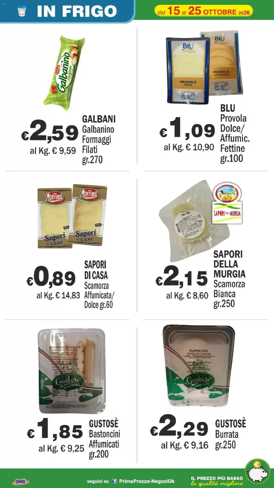 Volantino promozionale Primo Prezzo  valide dal 15/10/2026 - Pagina 54.