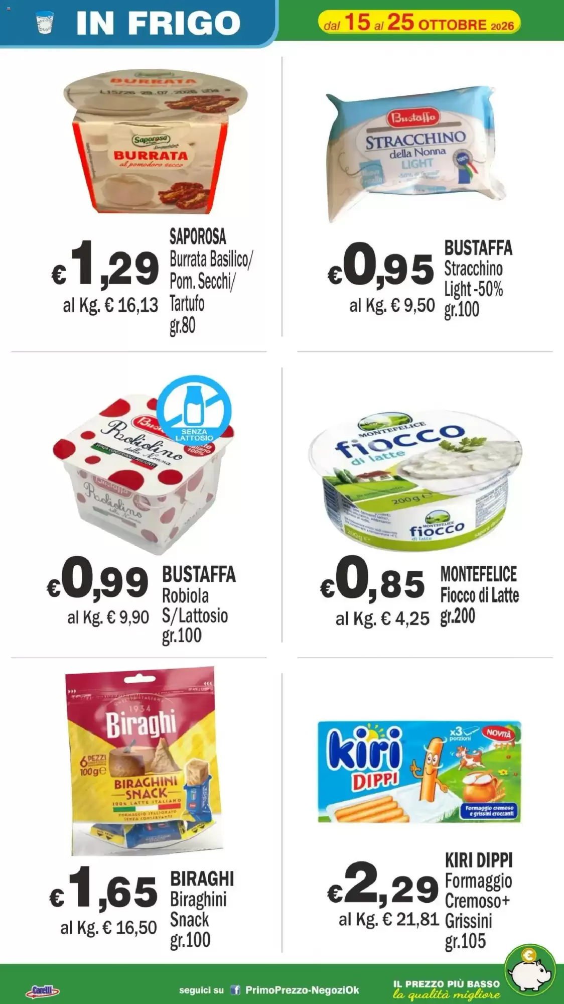 Volantino promozionale Primo Prezzo  valide dal 15/10/2026 - Pagina 55.