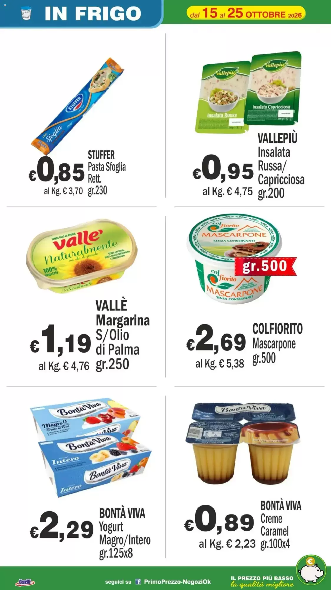 Volantino promozionale Primo Prezzo  valide dal 15/10/2026 - Pagina 57.