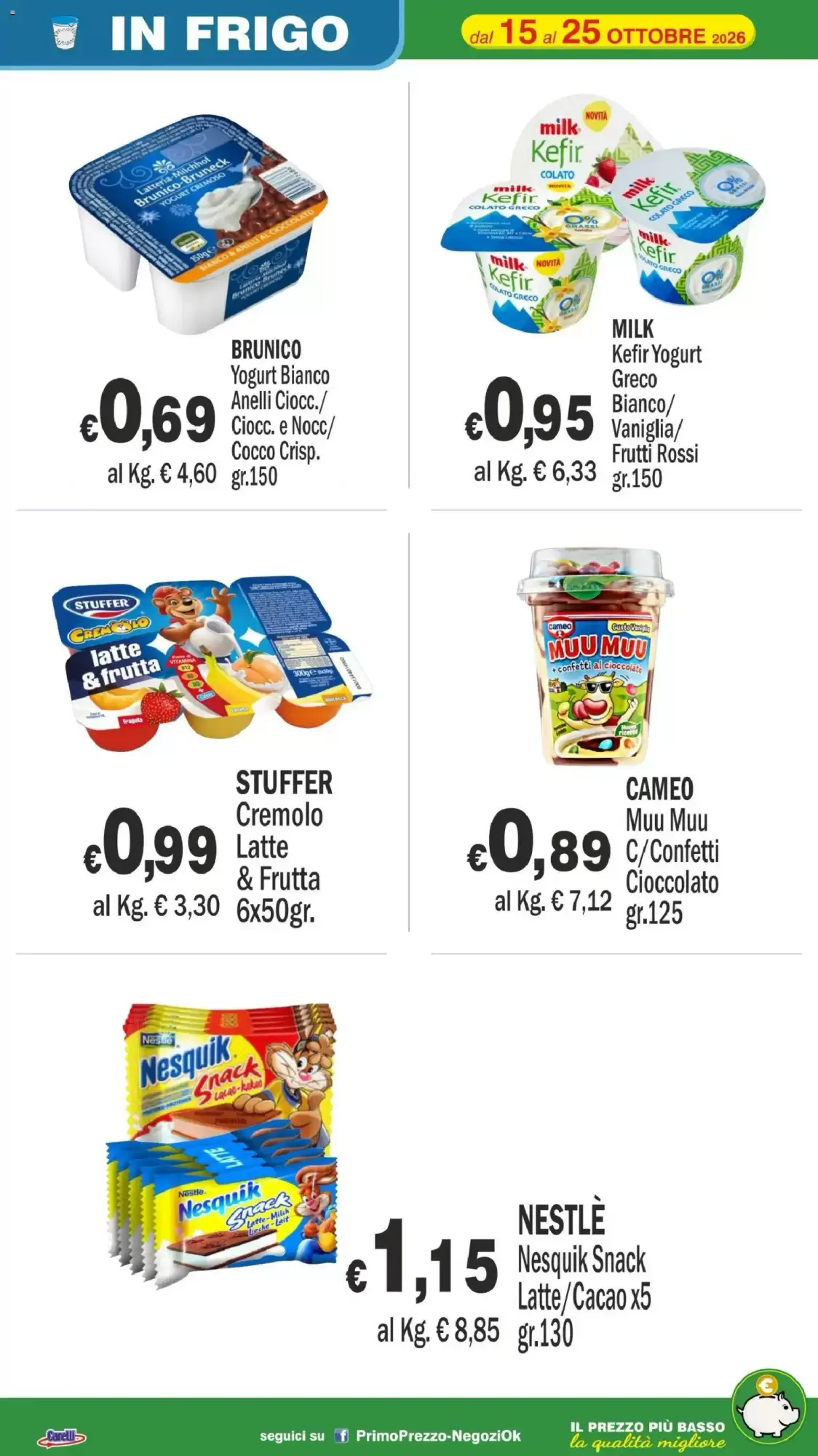 Volantino promozionale Primo Prezzo  valide dal 15/10/2026 - Pagina 58.