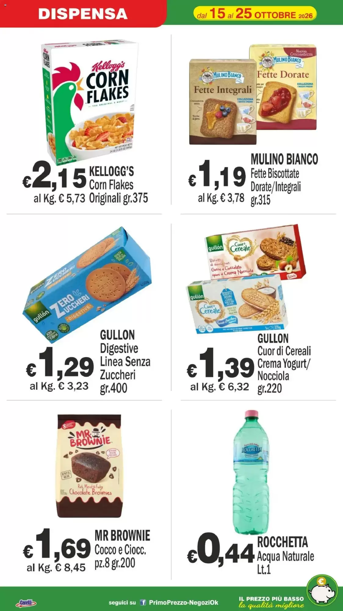 Volantino promozionale Primo Prezzo  valide dal 15/10/2026 - Pagina 7.