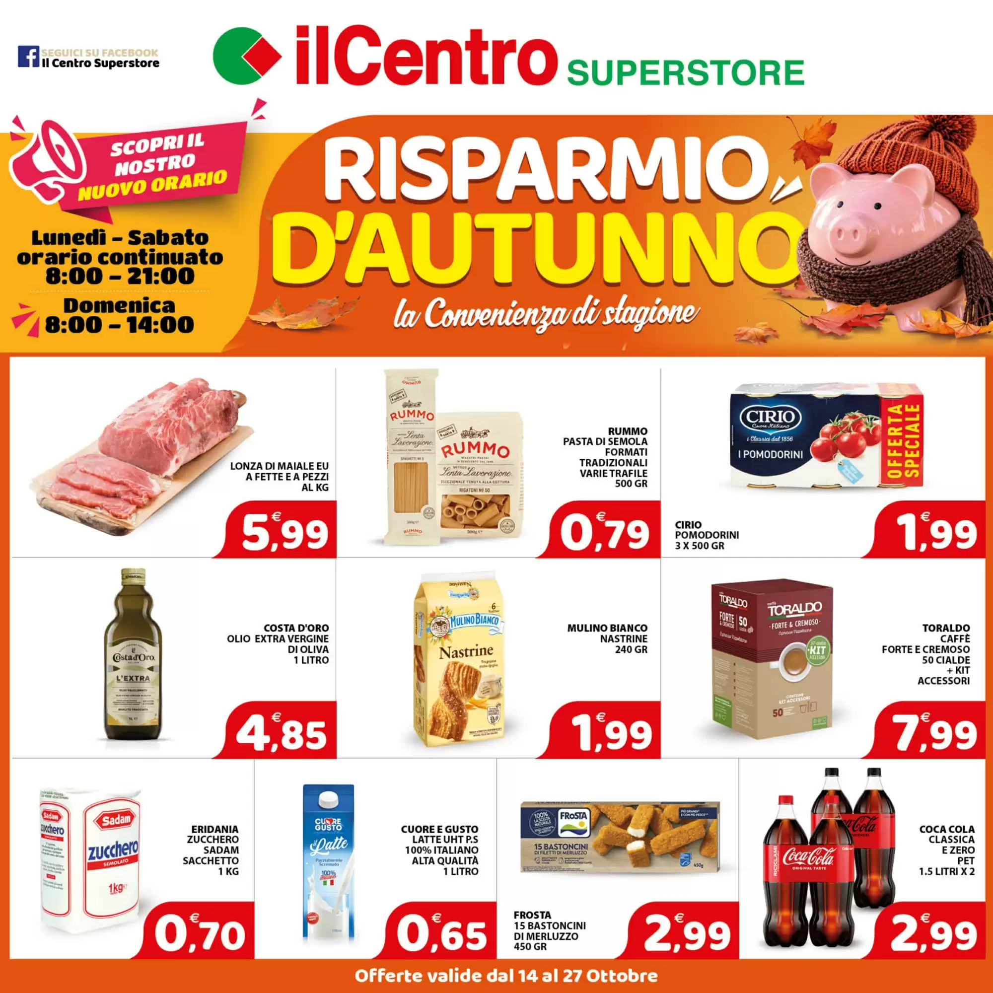 Volantino promozionale Iper Nonna Isa valide dal 15/10/2026 - Pagina 1.
