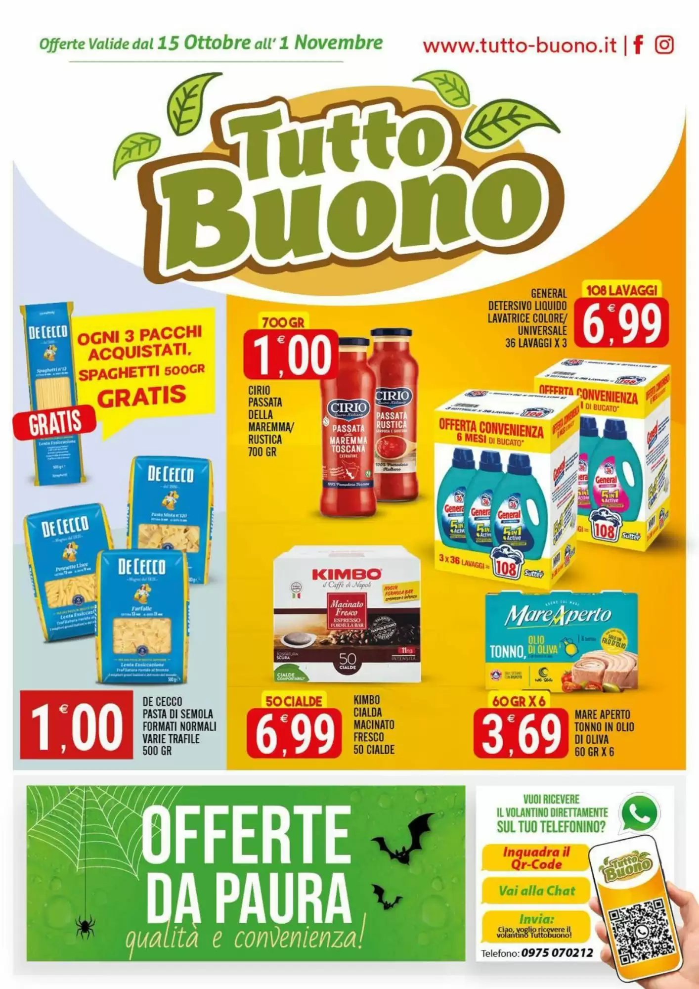 Volantino promozionale Crai  valide dal 15/10/2026 - Pagina 1.