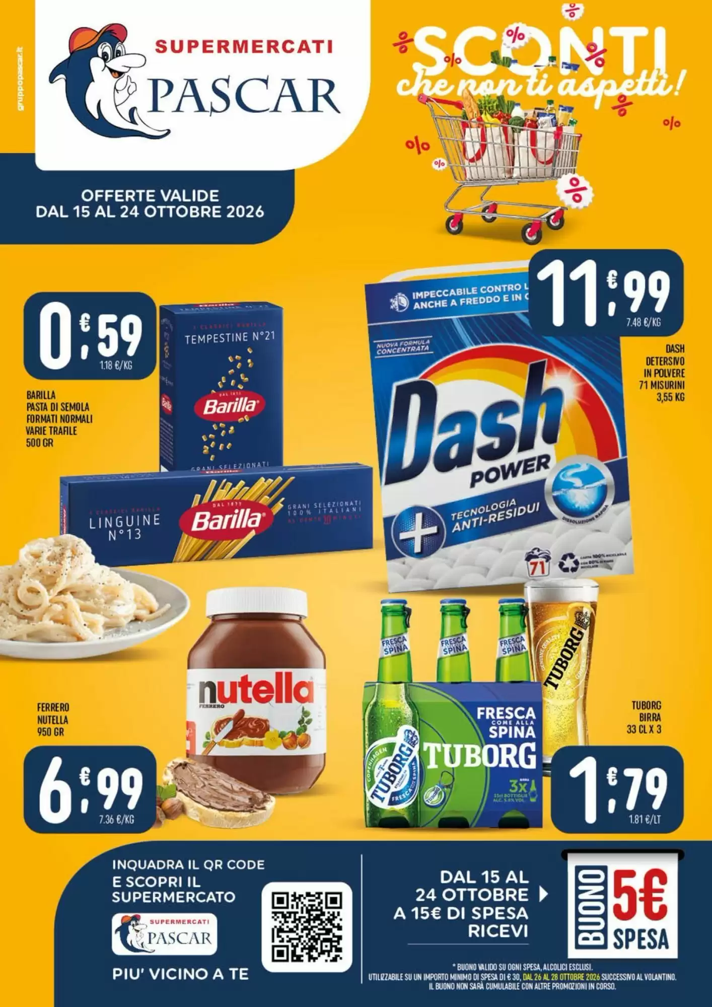 Volantino promozionale Alì valide dal 15/10/2026 - Pagina 1.
