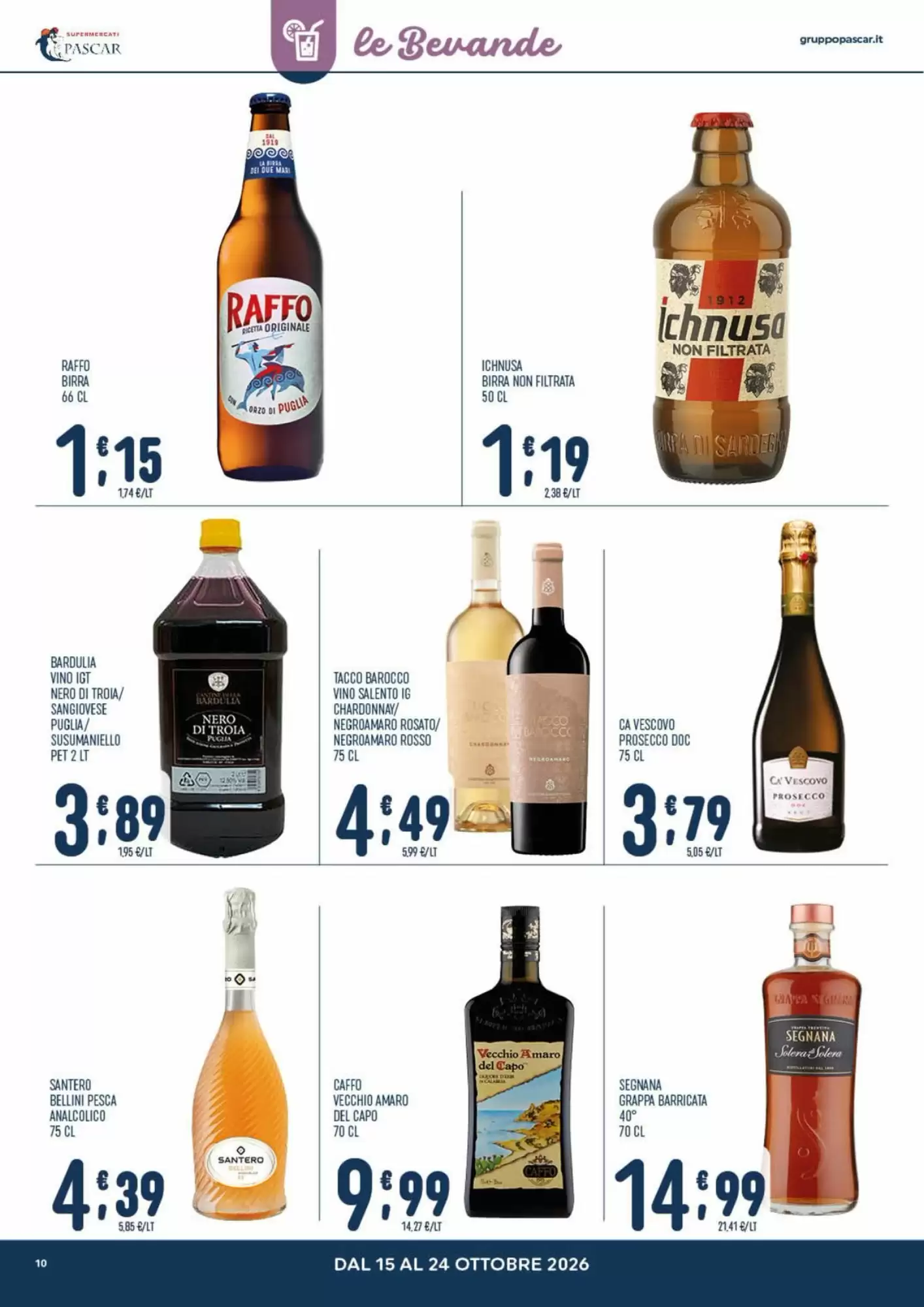 Volantino promozionale Alì  valide dal 15/10/2026 - Pagina 10.