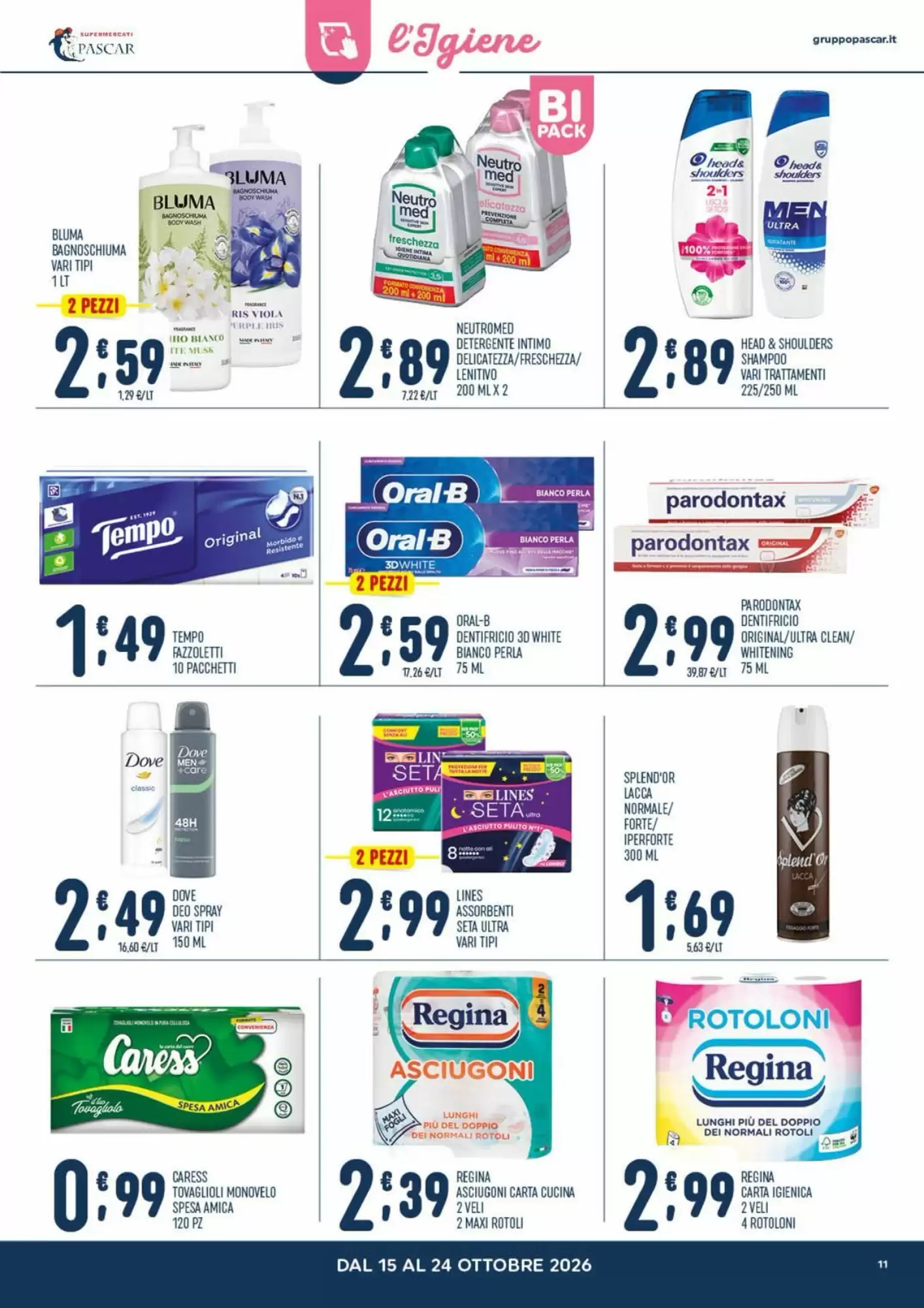Volantino promozionale Alì  valide dal 15/10/2026 - Pagina 11.