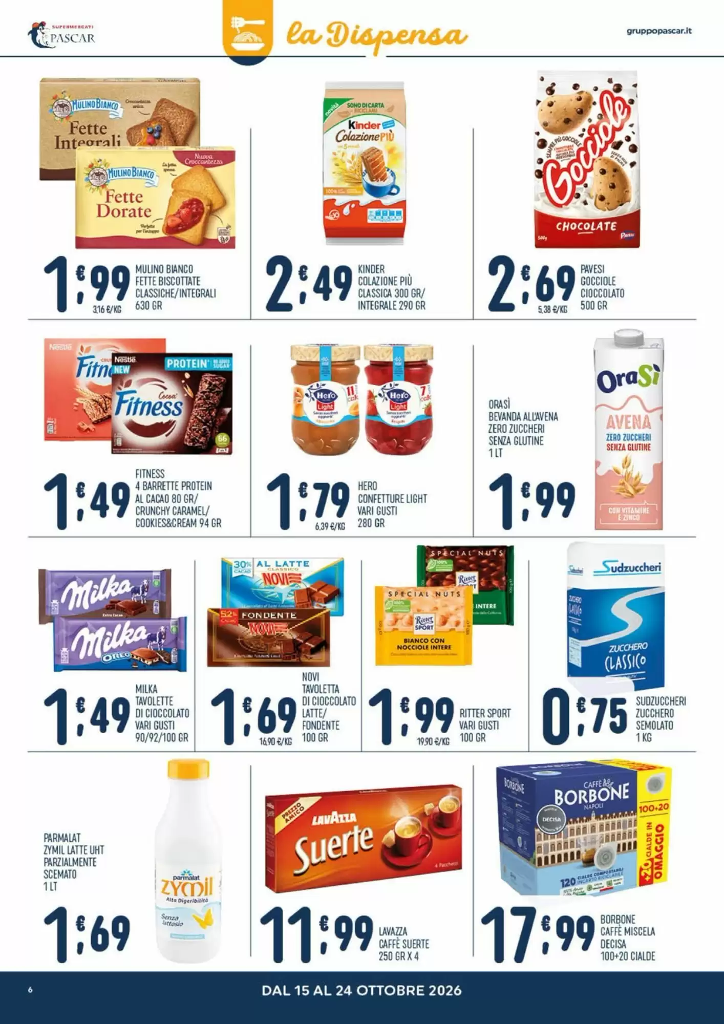 Volantino promozionale Alì  valide dal 15/10/2026 - Pagina 6.