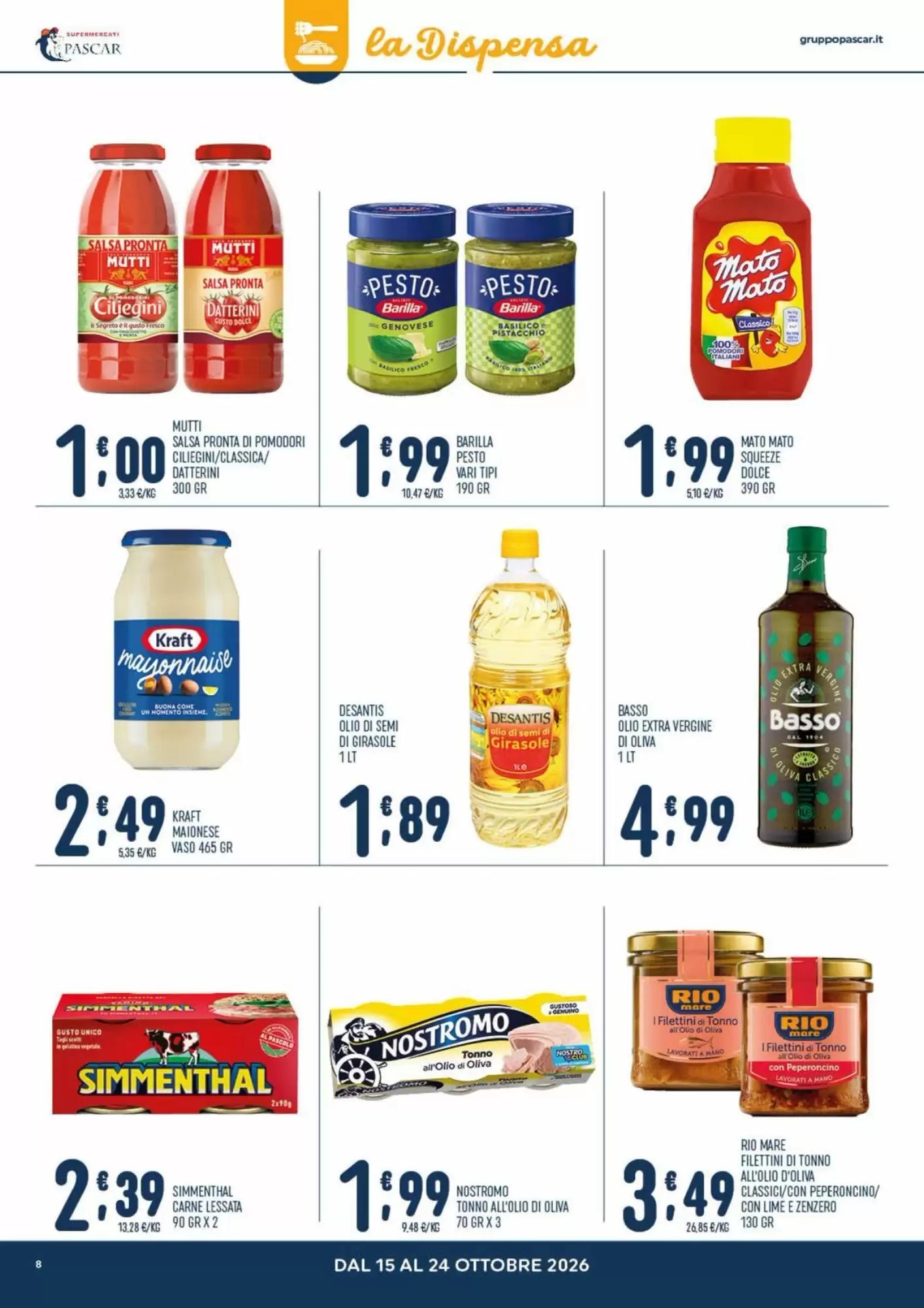 Volantino promozionale Alì  valide dal 15/10/2026 - Pagina 8.
