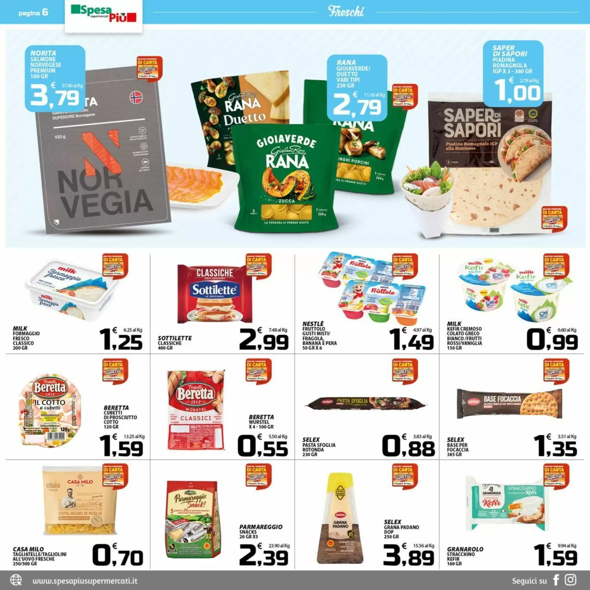 Volantino promozionale SpesaPiù Supermercati  valide dal 15/10/2026 - Pagina 6.