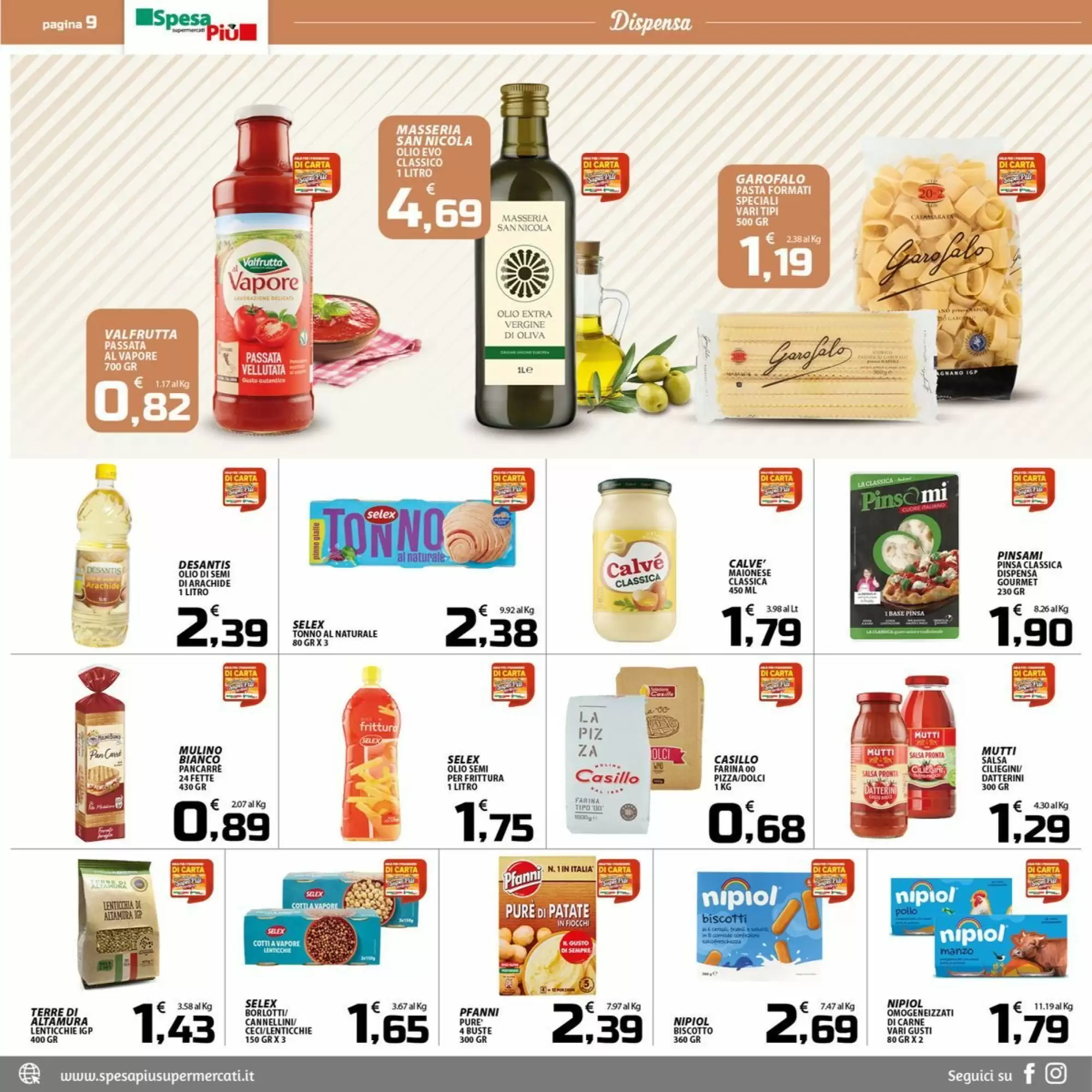 Volantino promozionale SpesaPiù Supermercati  valide dal 15/10/2026 - Pagina 9.