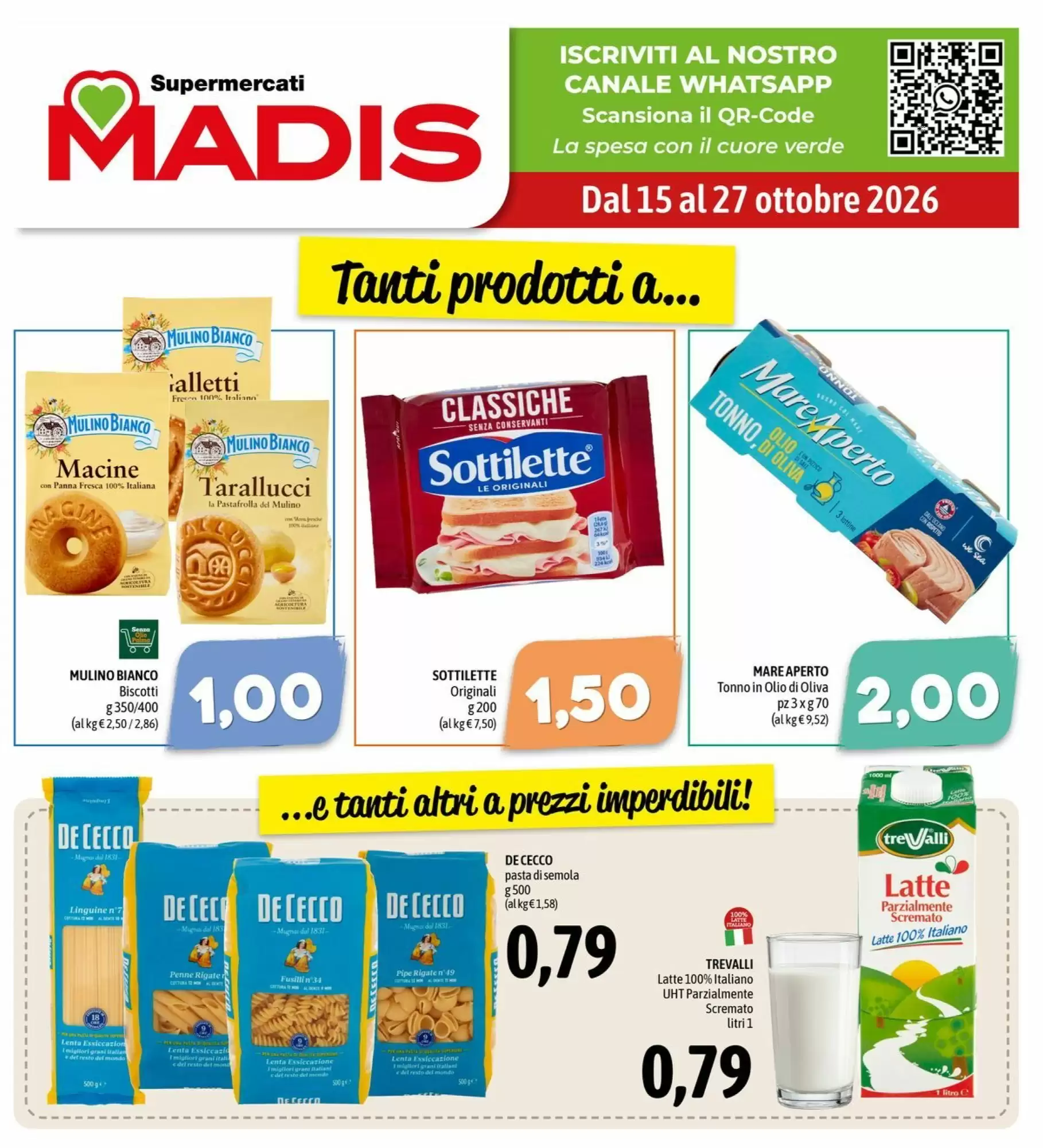 Volantino promozionale Madis valide dal 15/10/2026 - Pagina 1.