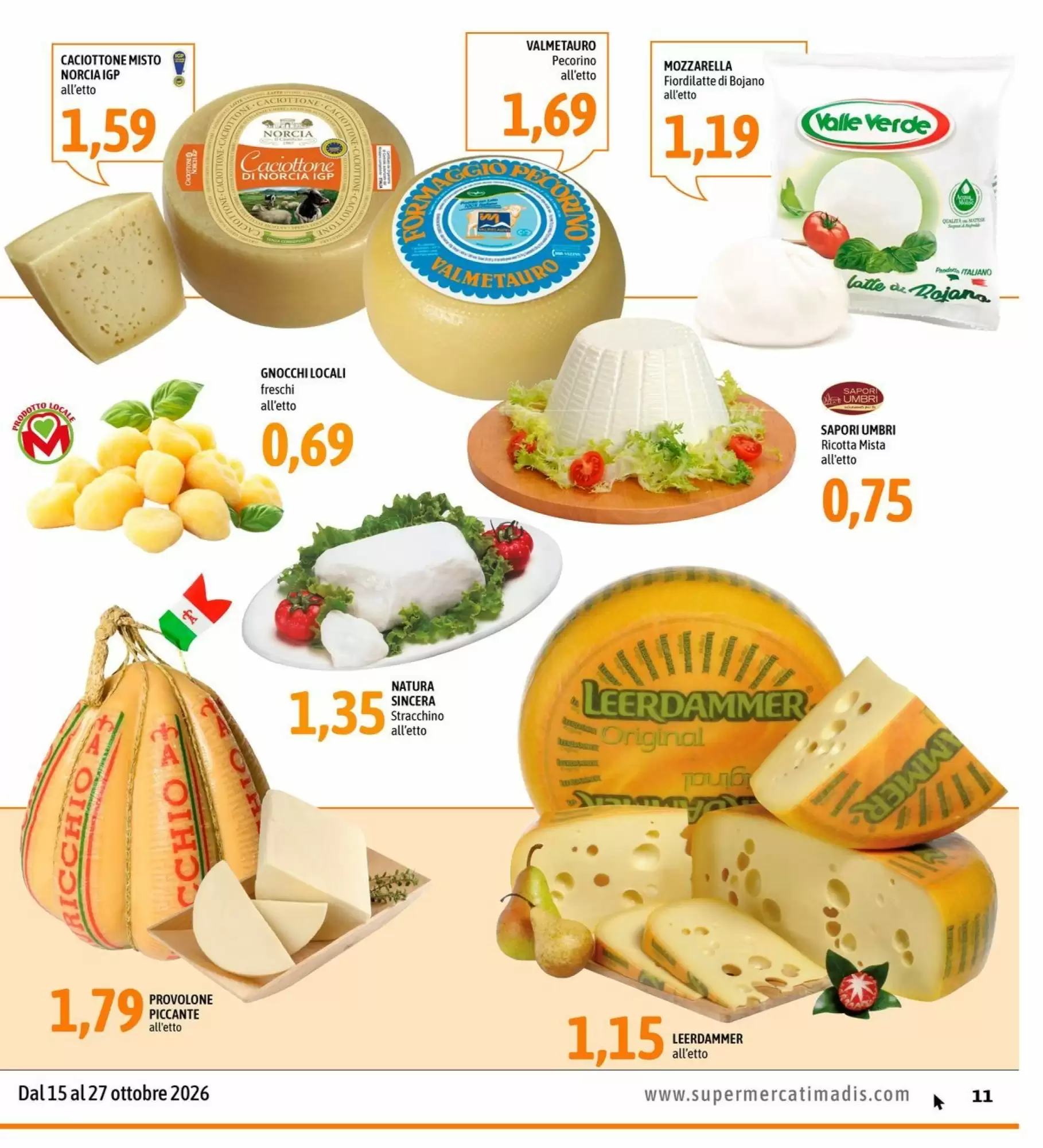 Volantino promozionale Madis  valide dal 15/10/2026 - Pagina 11.